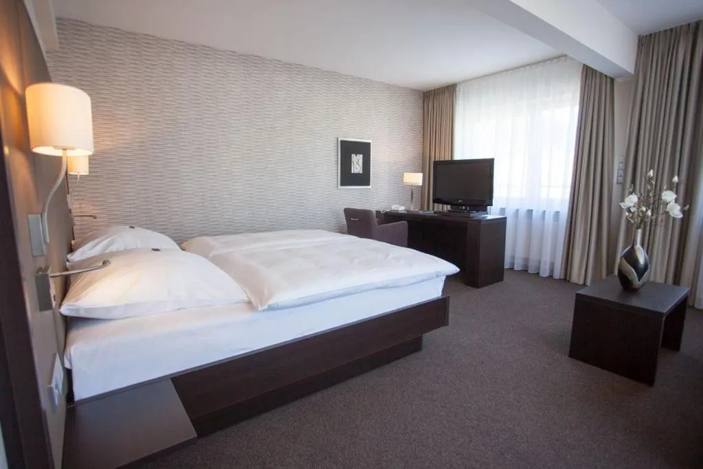 Bed in Hotel Kaiserhof