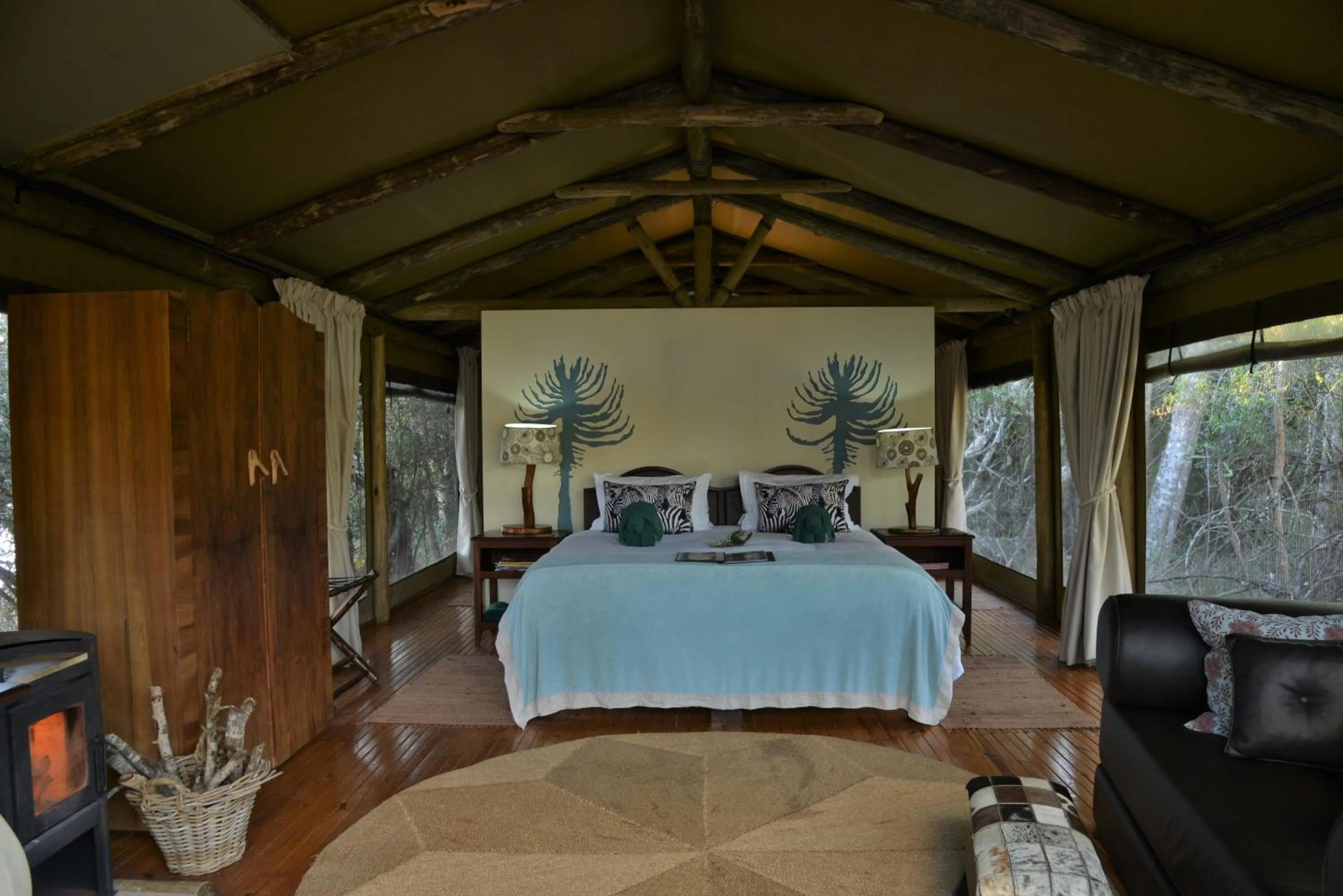 Photo of the whole room, Bed in Sibuya Game Reserve and Lodge