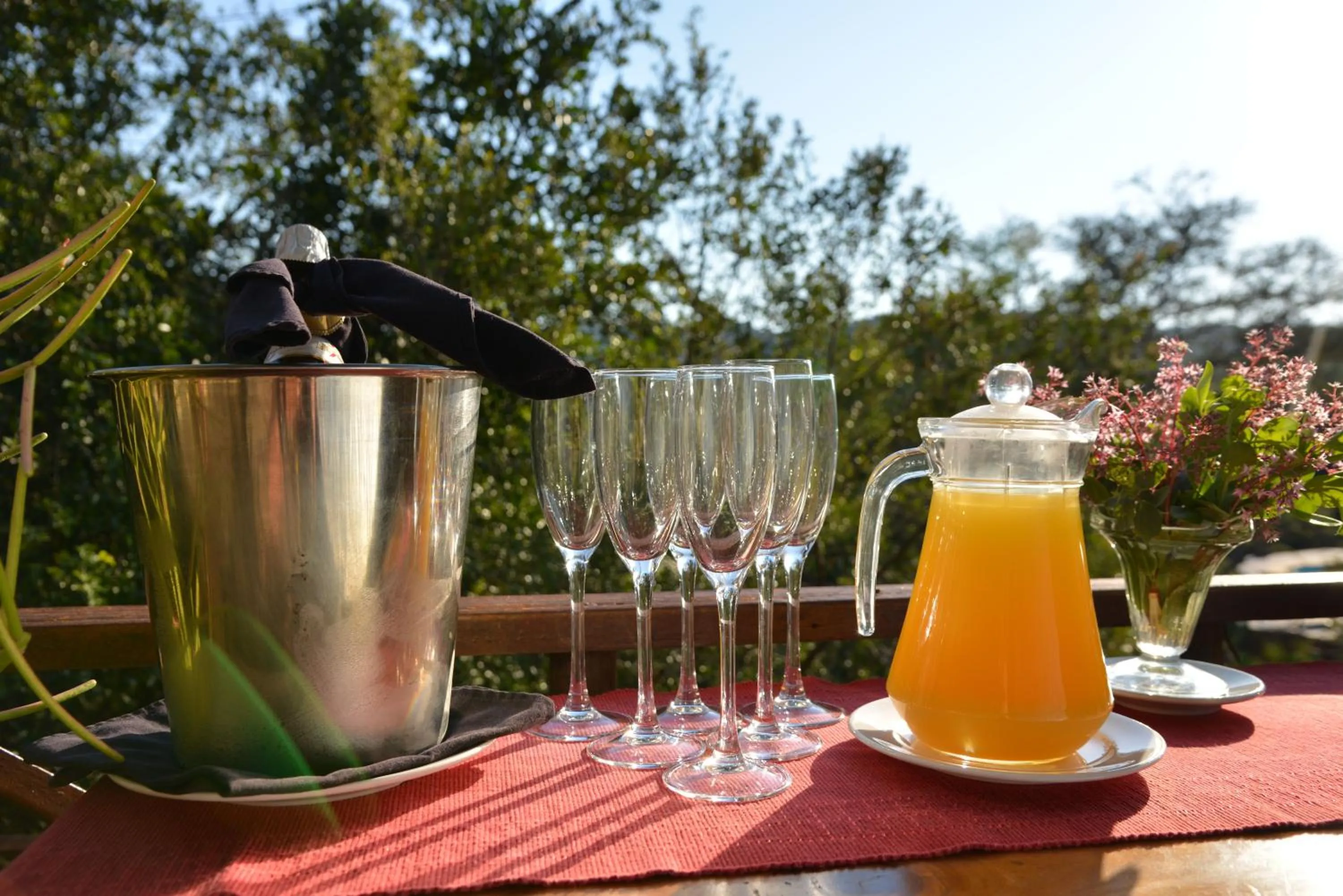 Breakfast in Sibuya Game Reserve and Lodge