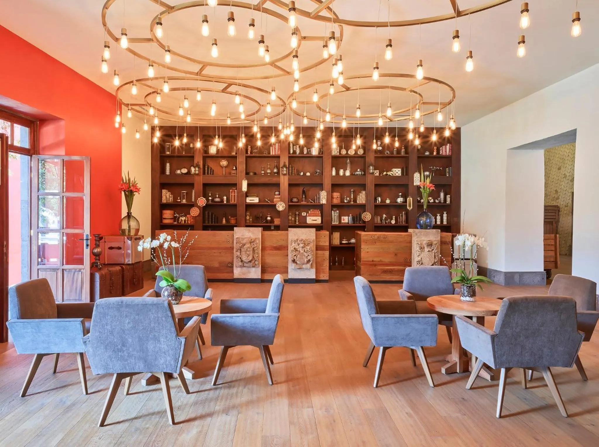 Lobby or reception in Fiesta Americana Hacienda Galindo Resort & Spa