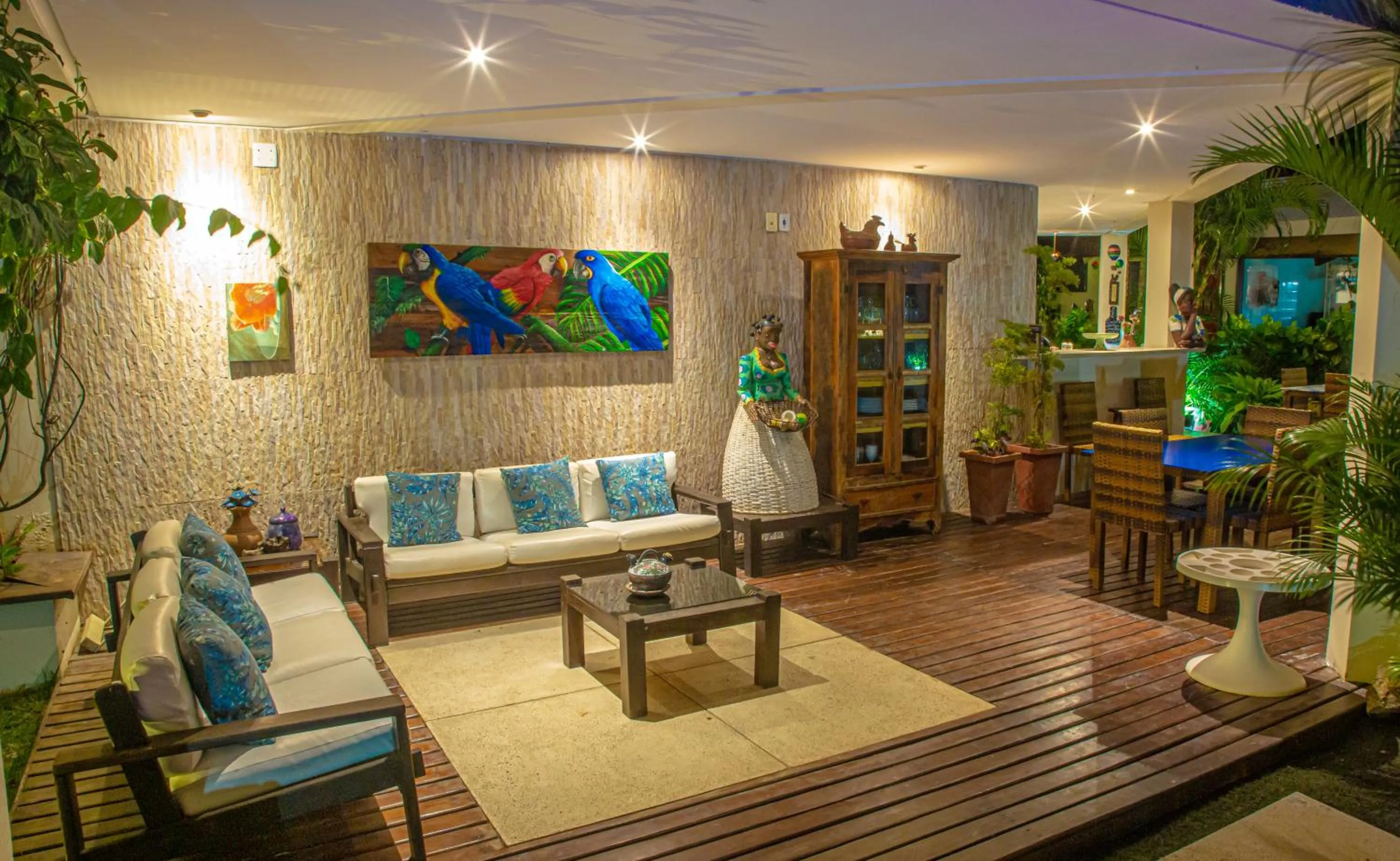 Lounge or bar in Pousada Novo Prado