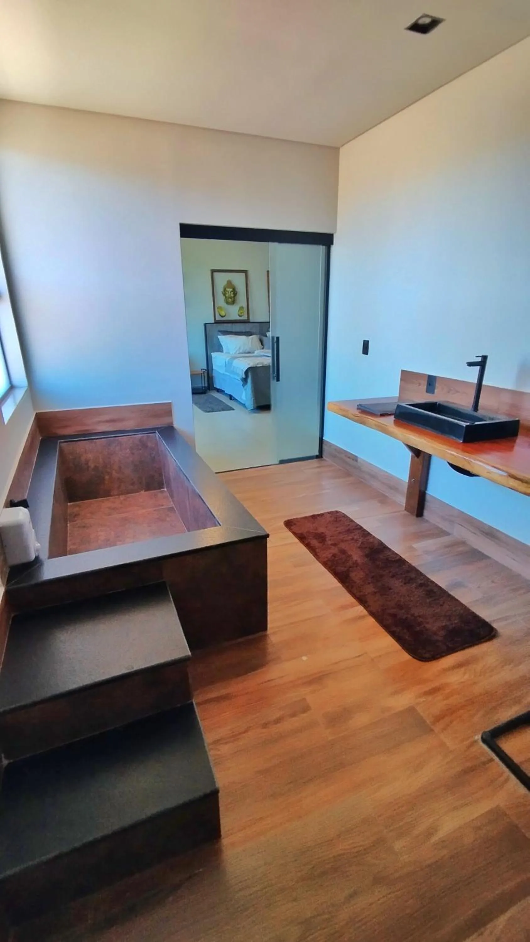 Hot Spring Bath in Pousada Novo Prado