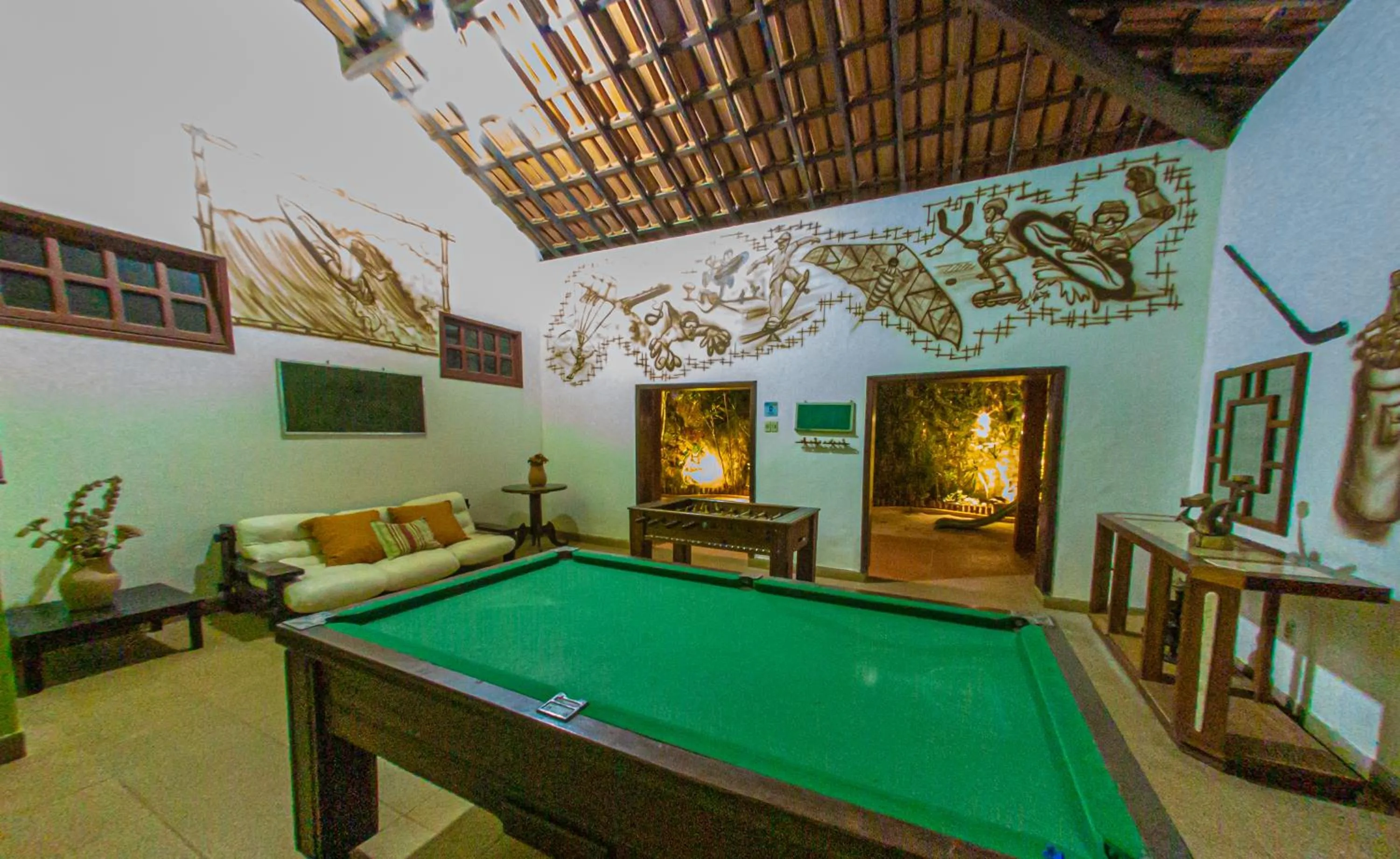 Game Room in Pousada Novo Prado