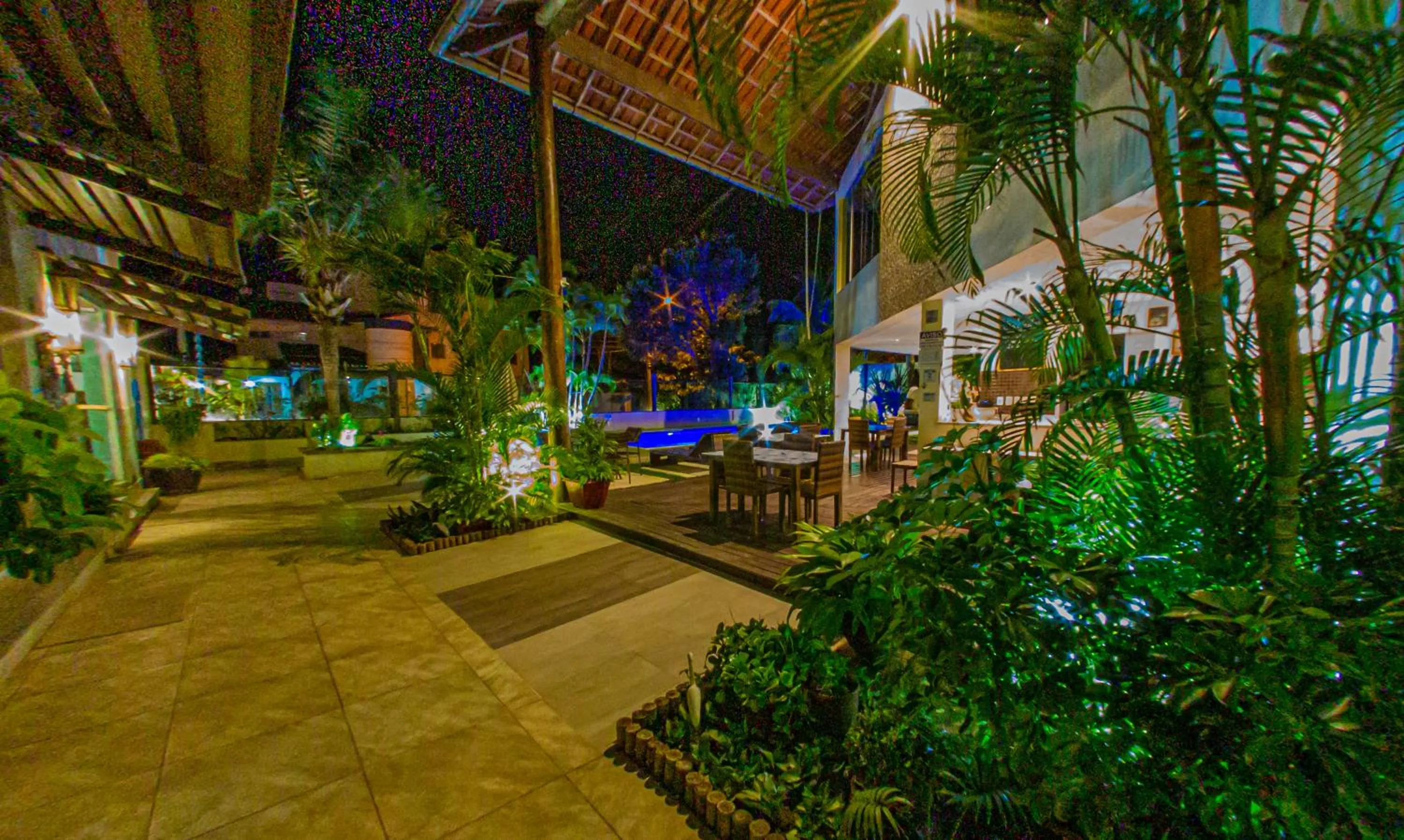 Garden in Pousada Novo Prado