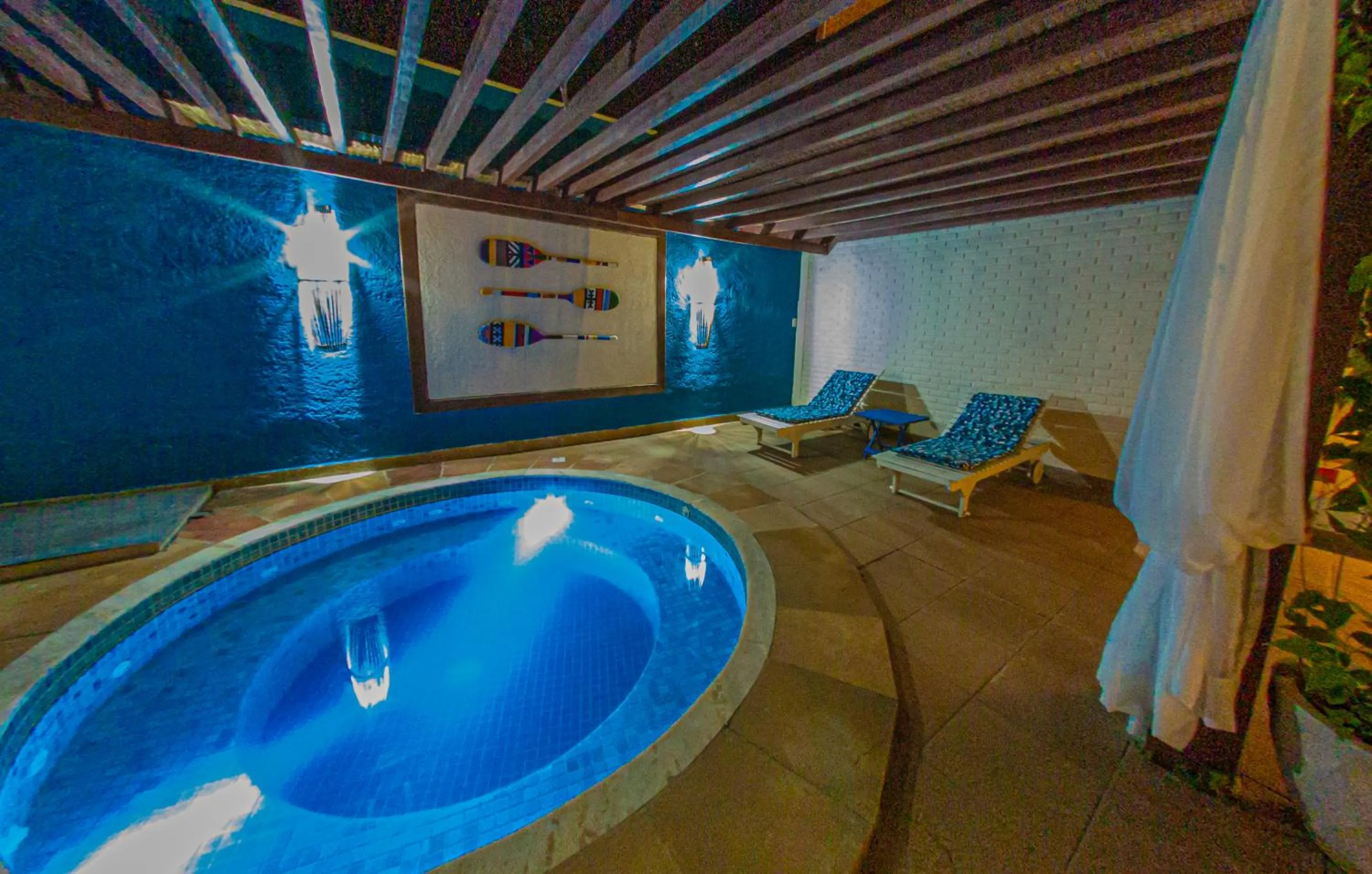 Hot Tub in Pousada Novo Prado