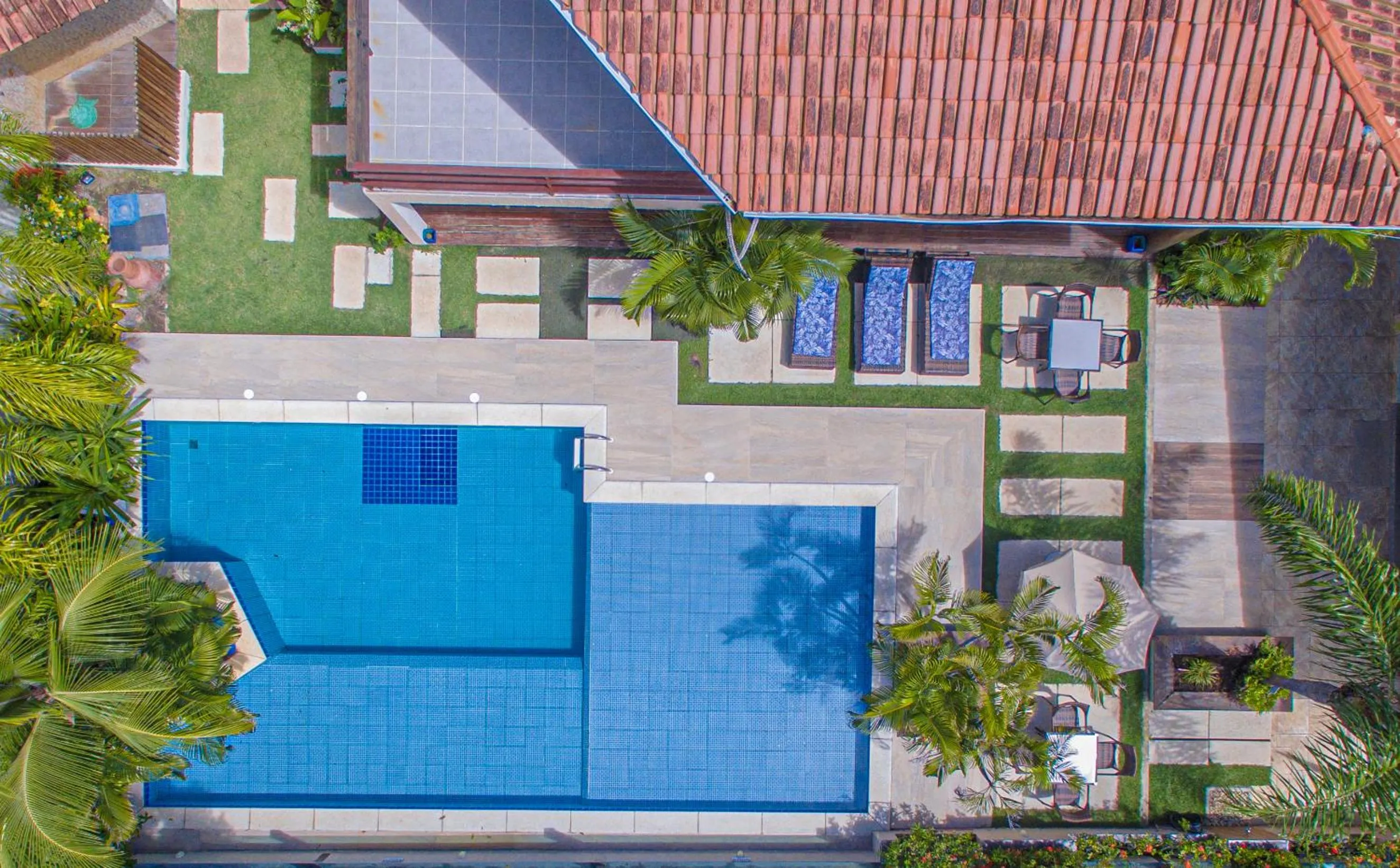 Bird's eye view in Pousada Novo Prado