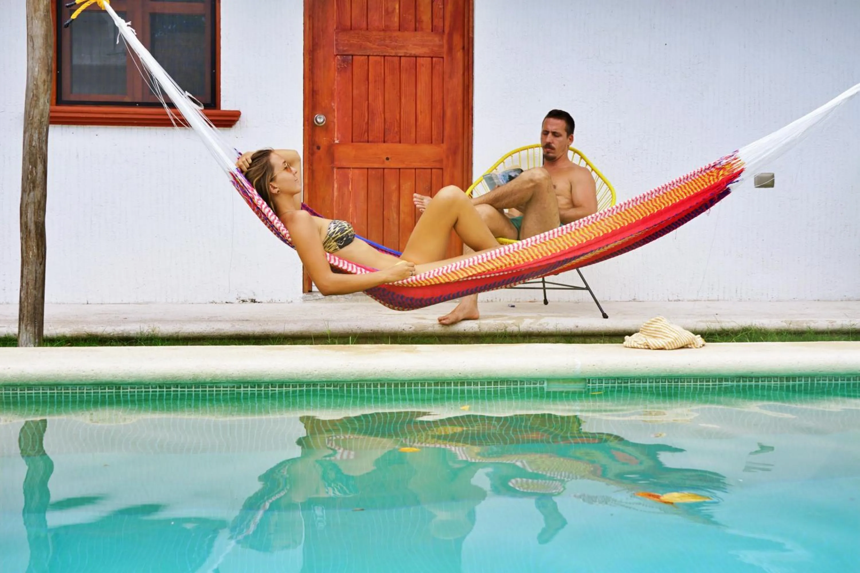 People in Kinta Kan Hotel Cozumel