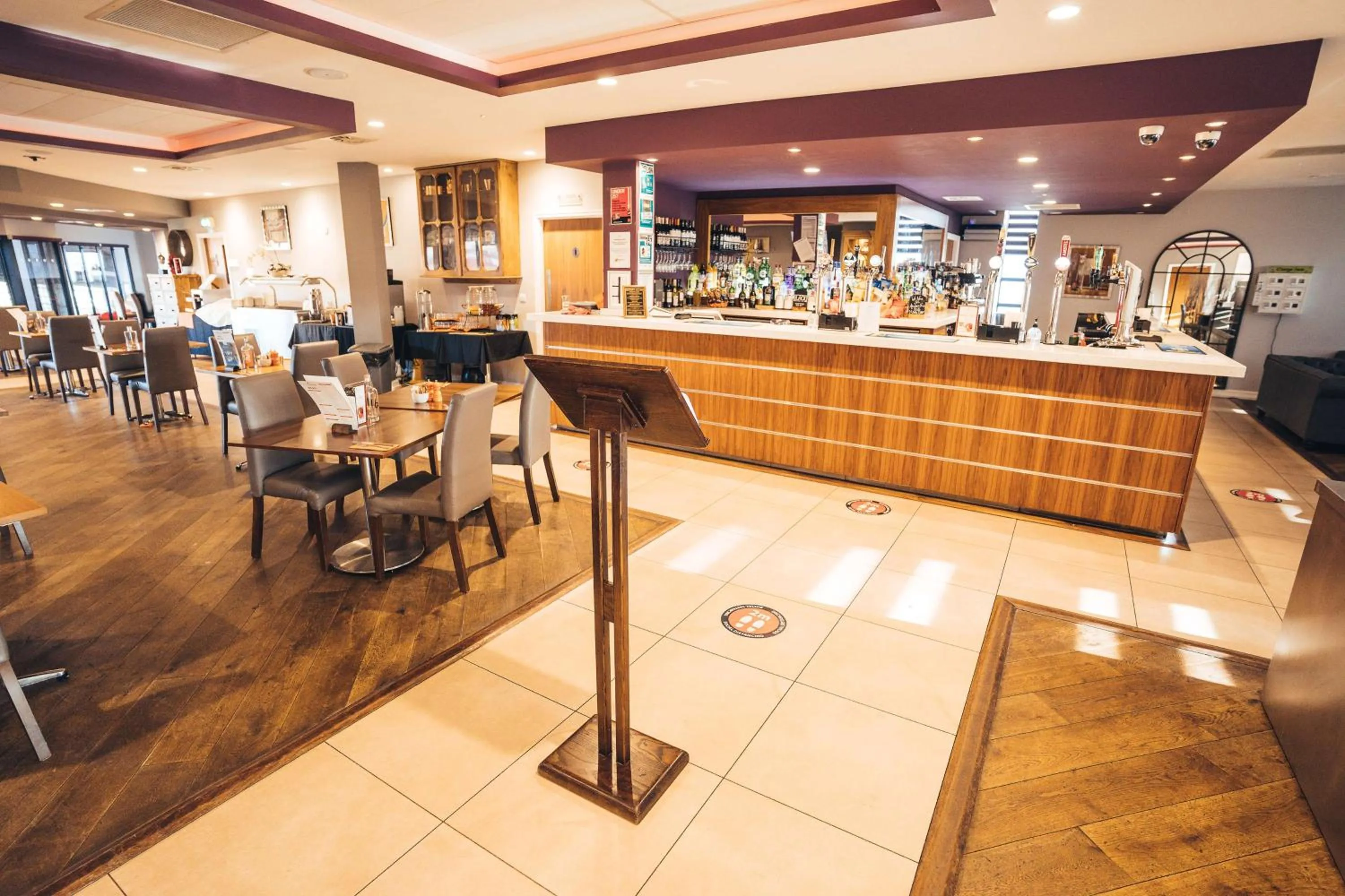 Restaurant/places to eat in Blackpool Football Club Stadium Hotel, a member of Radisson Individuals