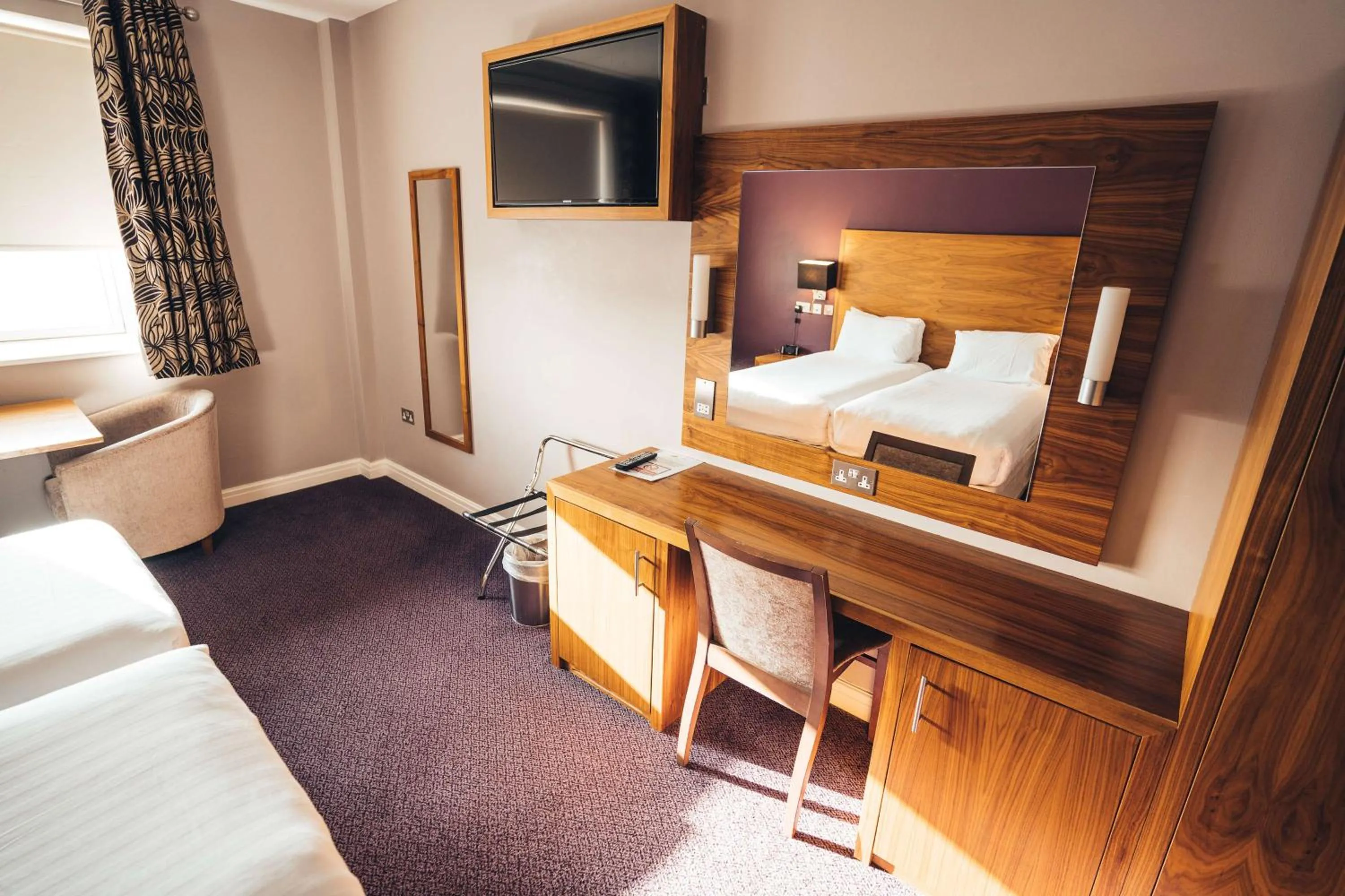 Bedroom, Bed in Blackpool Football Club Stadium Hotel, a member of Radisson Individuals