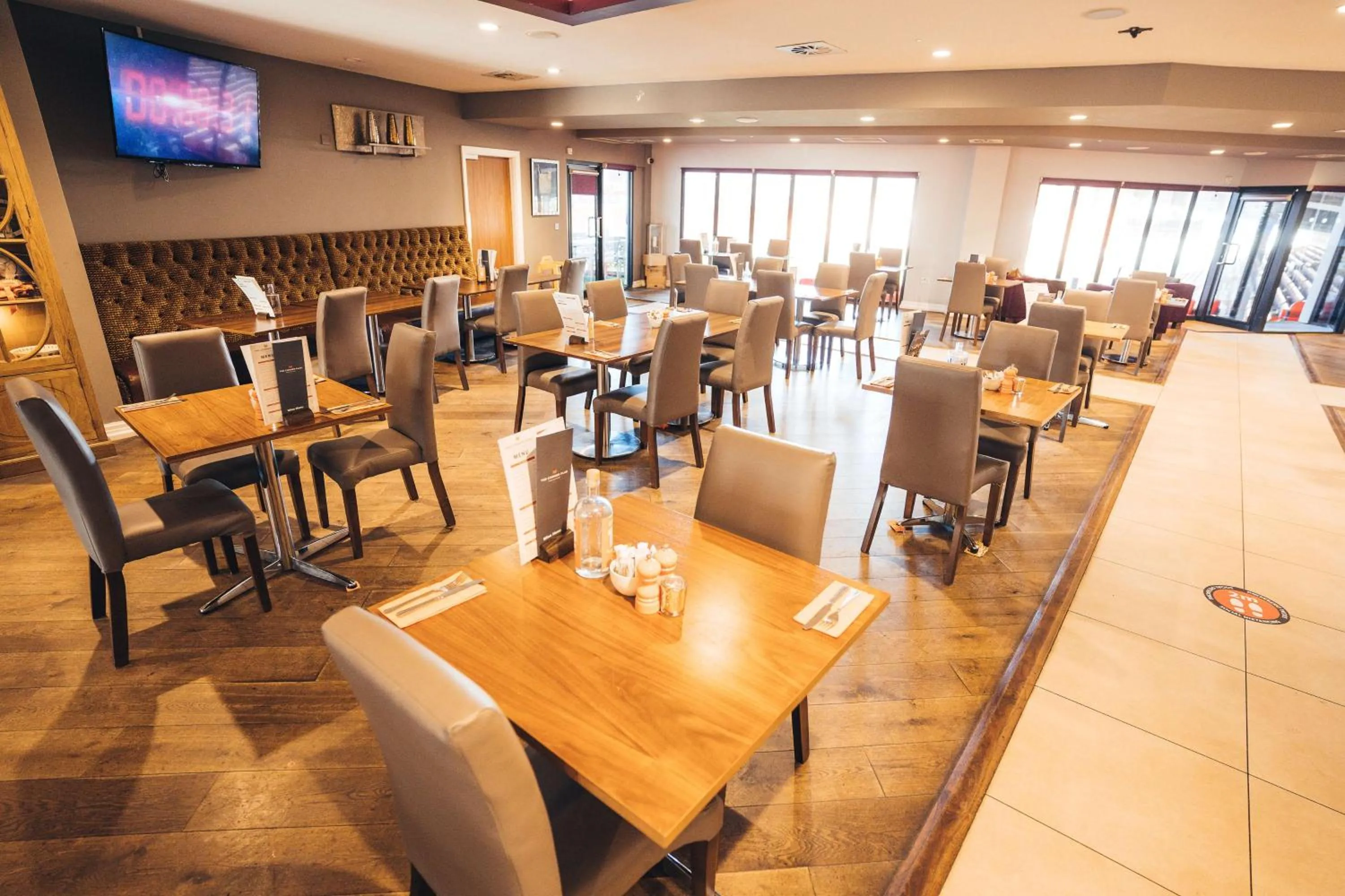 Restaurant/places to eat in Blackpool Football Club Stadium Hotel, a member of Radisson Individuals