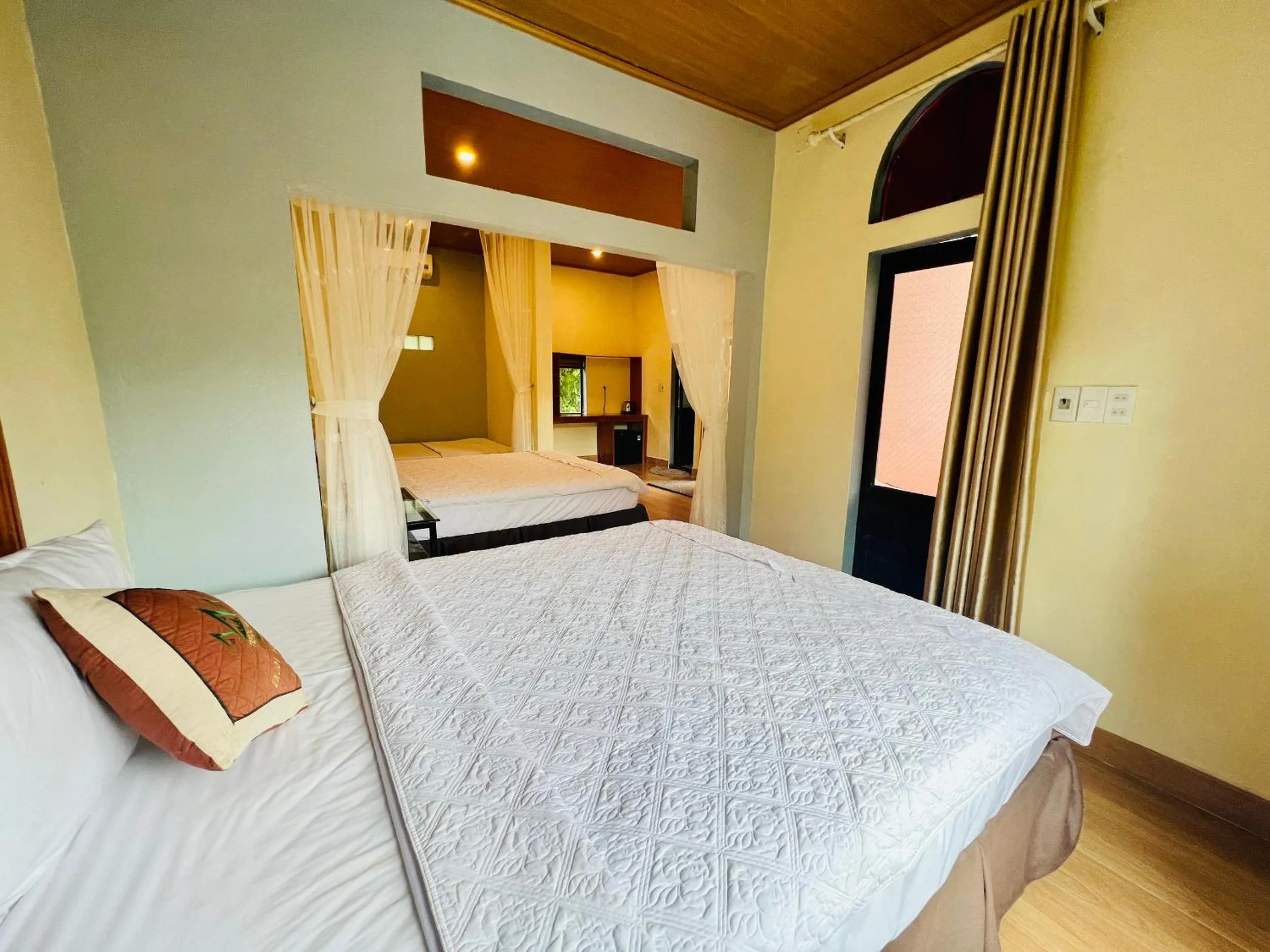 Bed in Tropical Valley Homestay - Villas