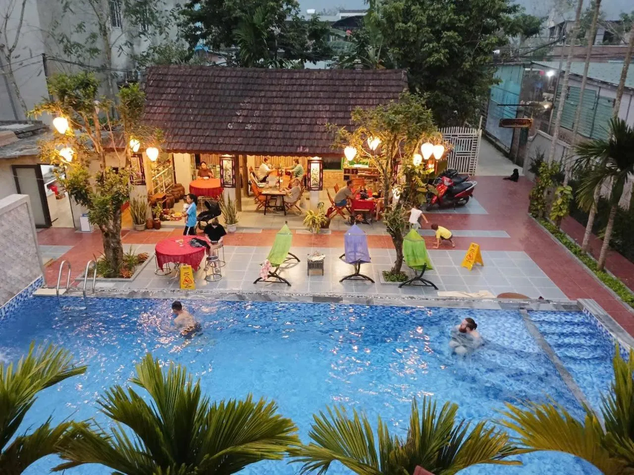 Swimming pool in Tropical Valley Homestay - Villas