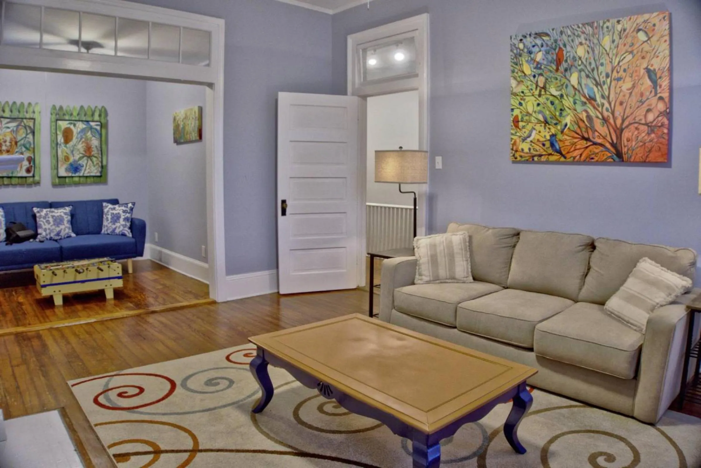 Living room in Beautiful 6 Bed, 5 Bath Historic Savannah Home