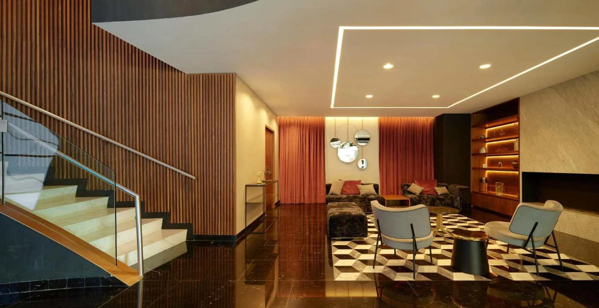 Lobby or reception in Grand Fiesta Americana Chapultepec