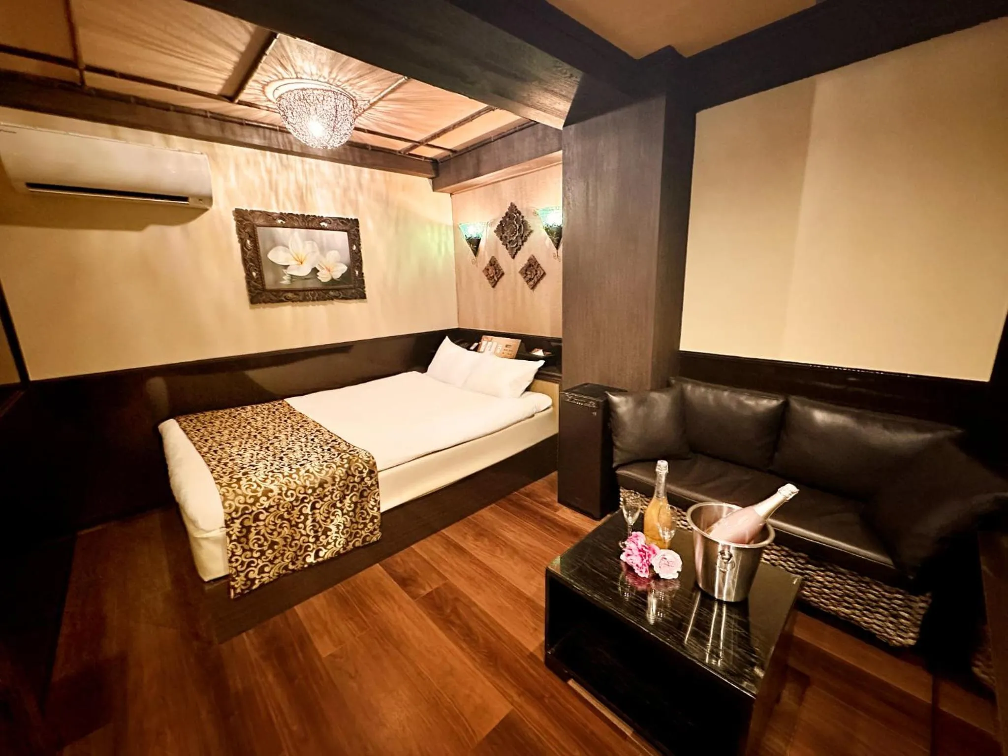 Bed in Hotel Gran Bali Resort