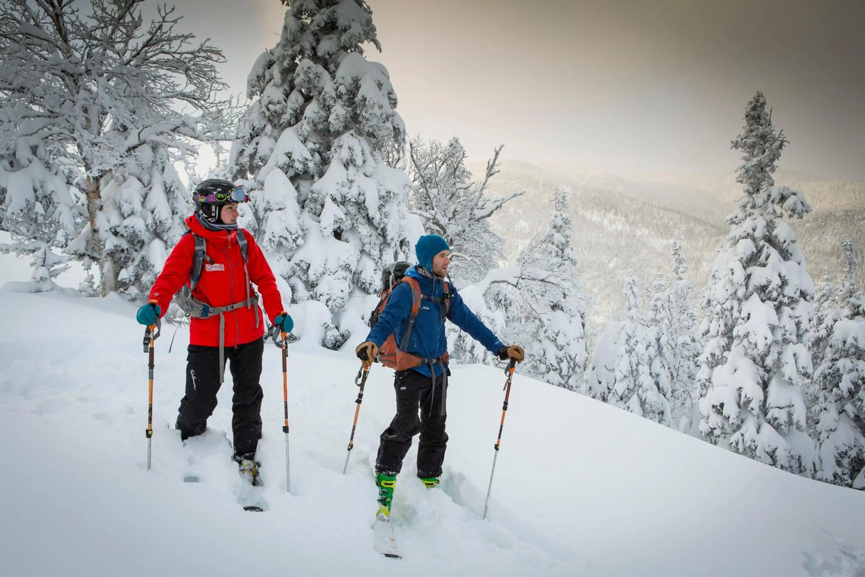 Winter in Auberge de Montagne des Chic-Chocs Mountain Lodge - Sepaq
