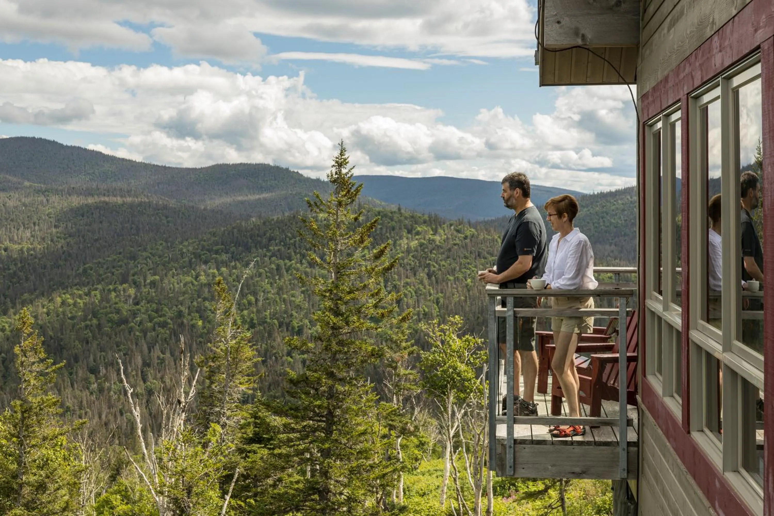 Property building in Auberge de Montagne des Chic-Chocs Mountain Lodge - Sepaq