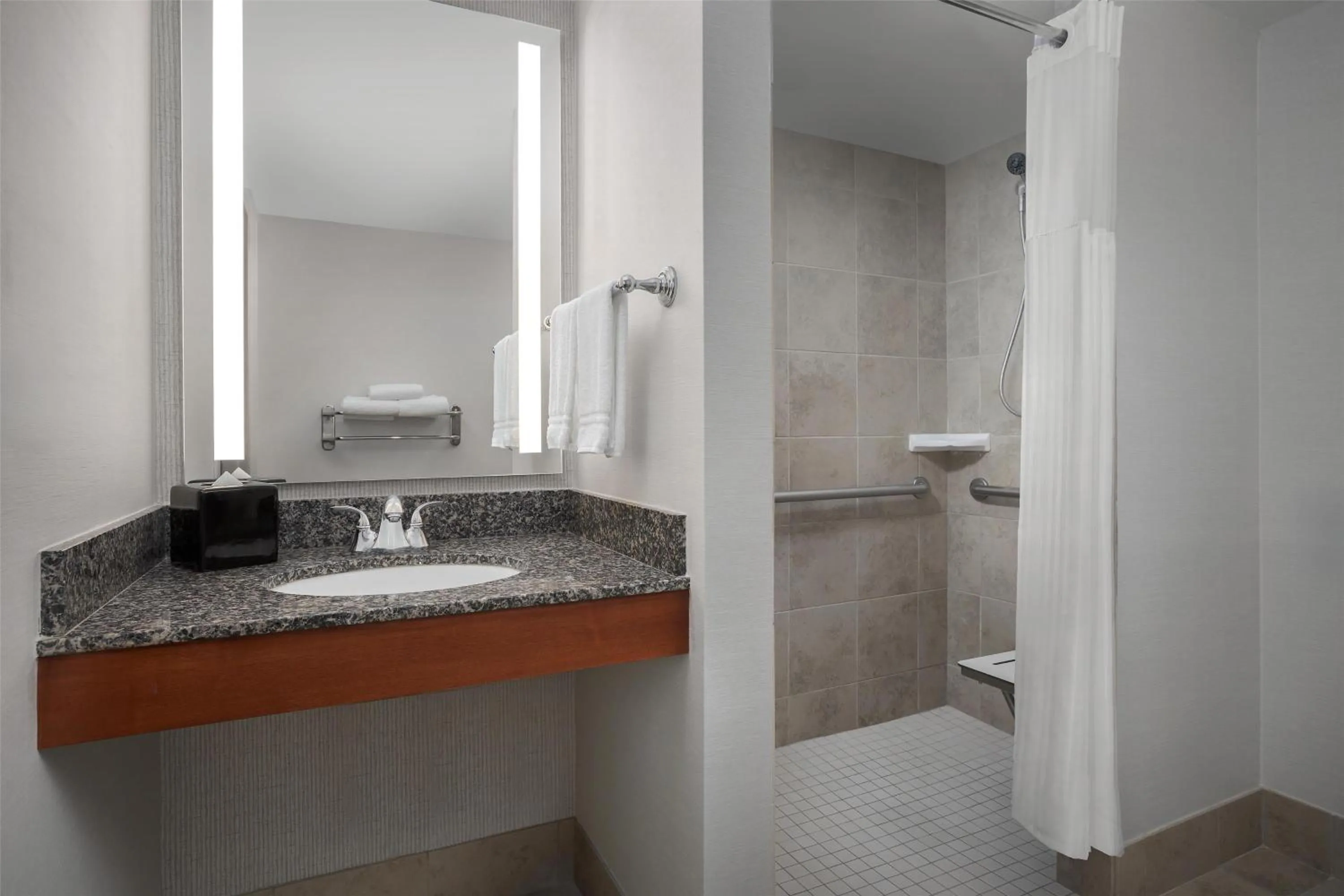 Bathroom in Hilton Garden Inn Denver Downtown