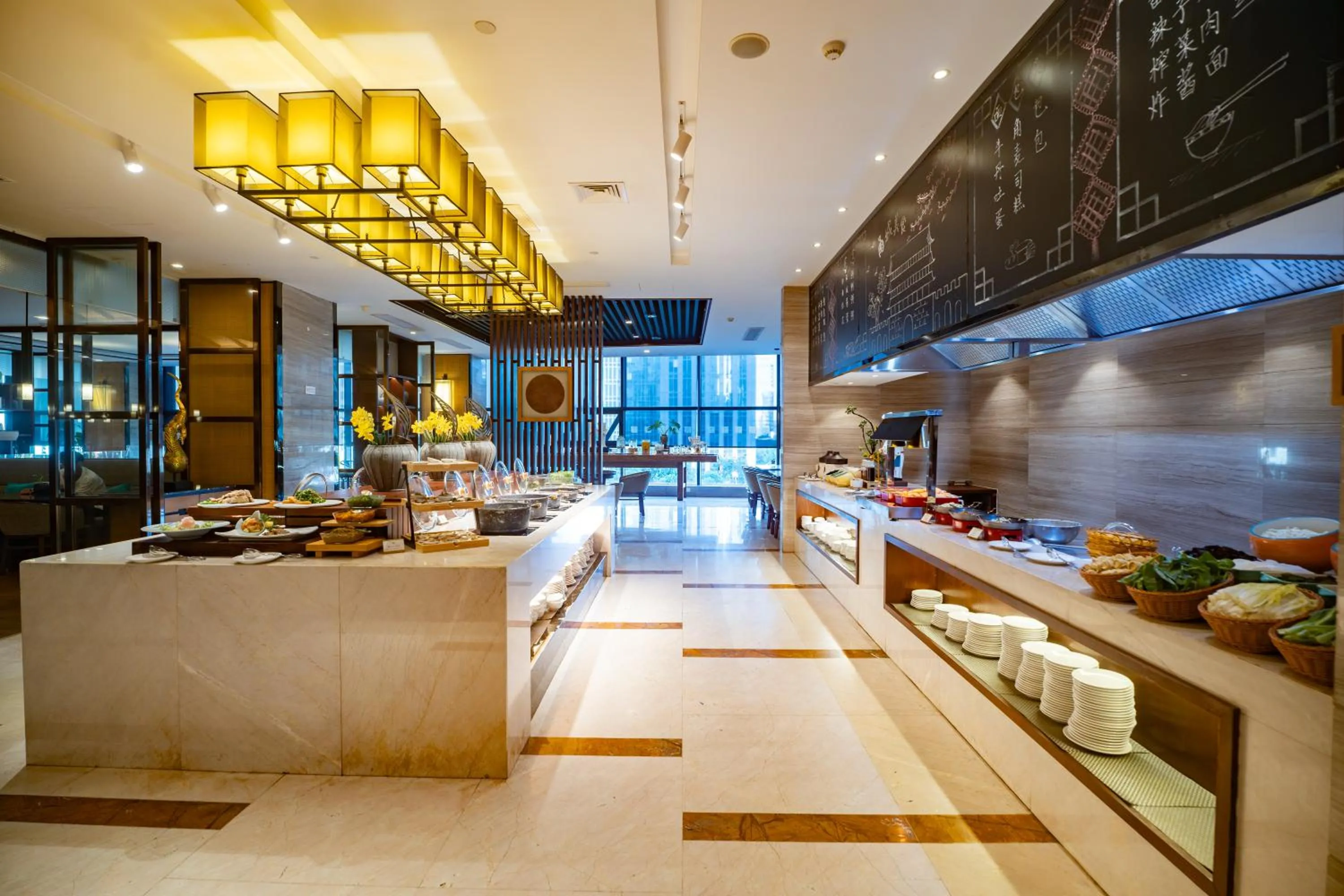 Breakfast in SSAW Boutique Hotel Ningbo CBD - Family Friendly & Business Travel