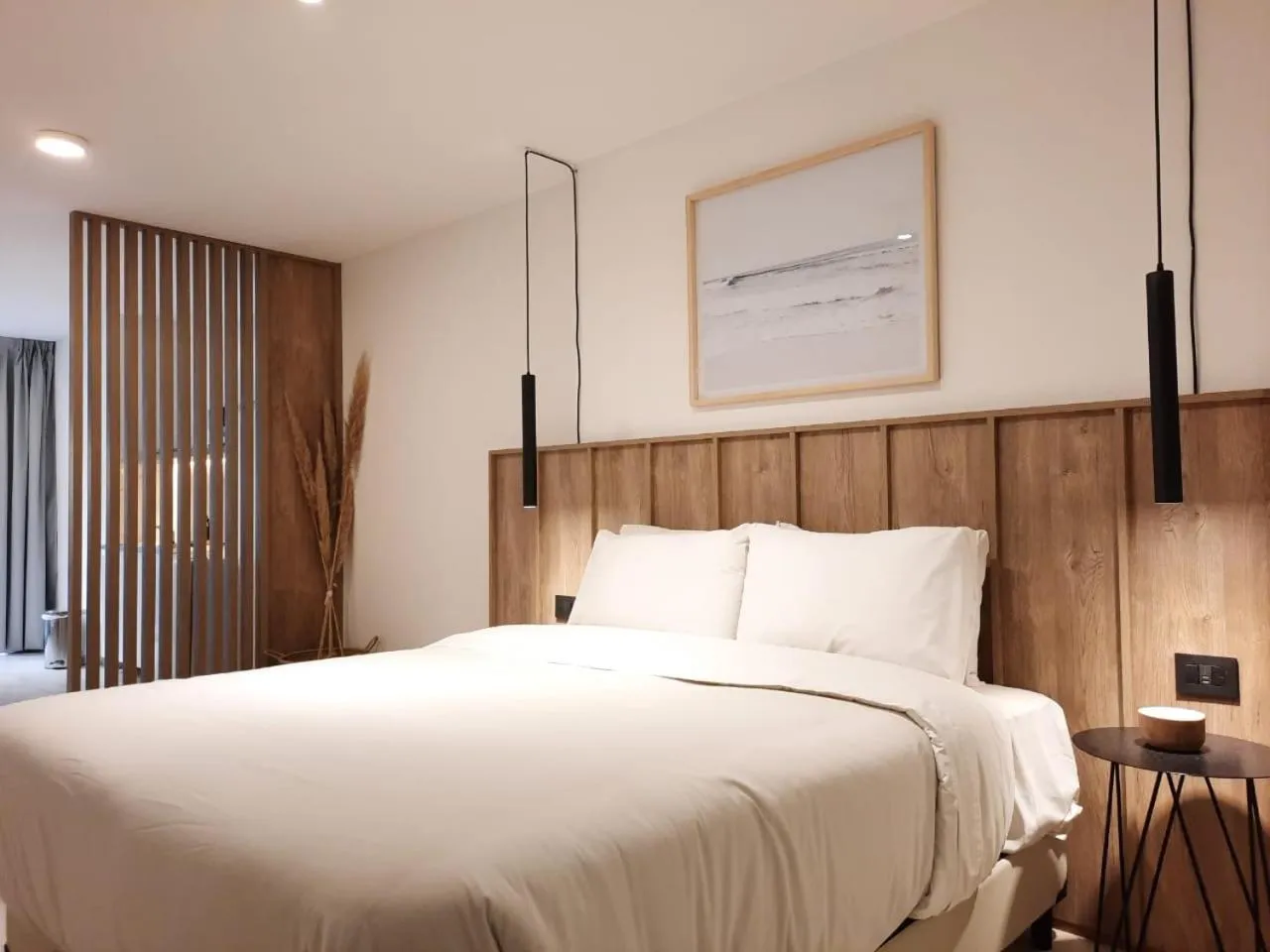 Bed in Departamentos Lugar