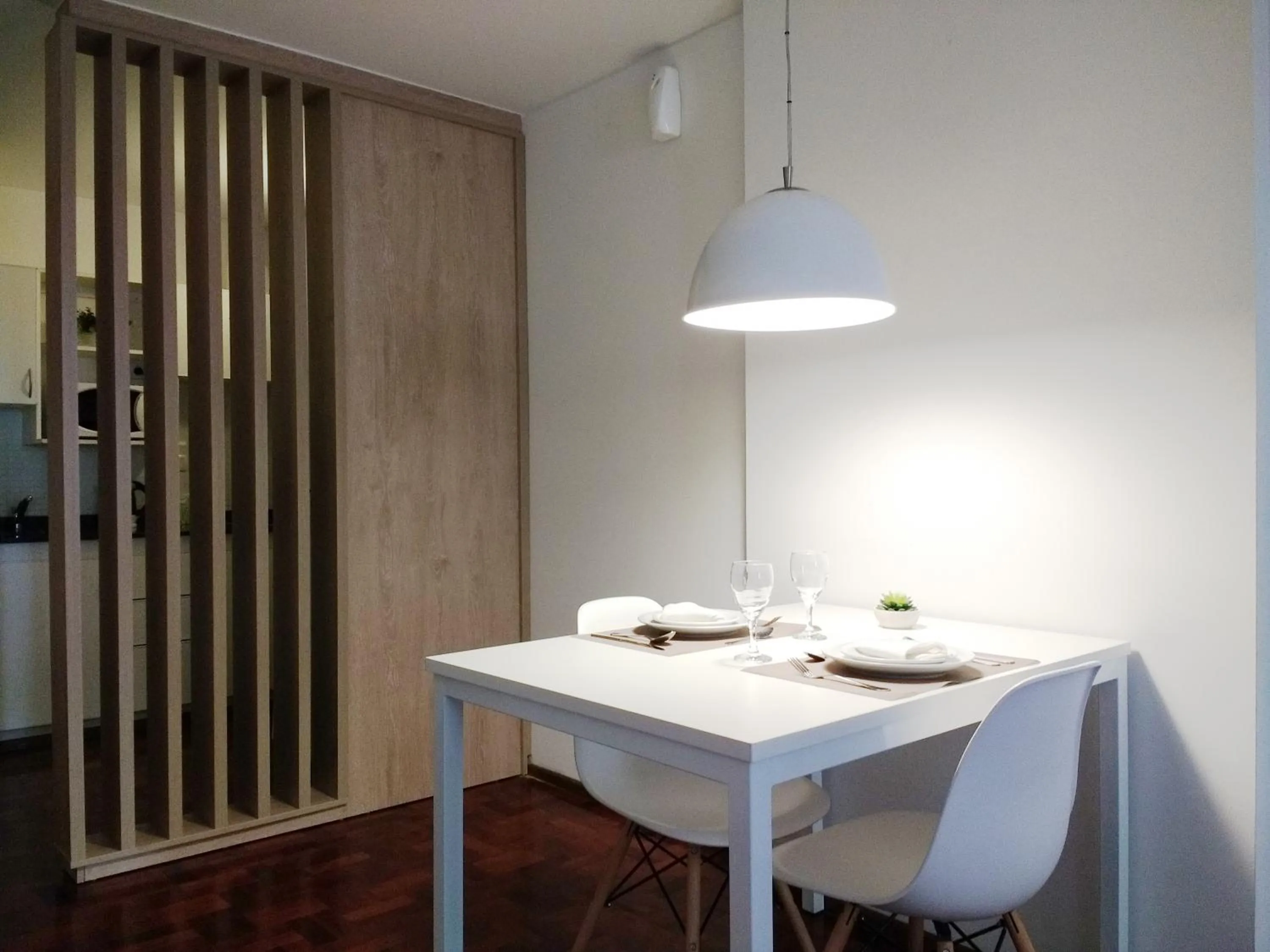 Dining area in Departamentos Lugar