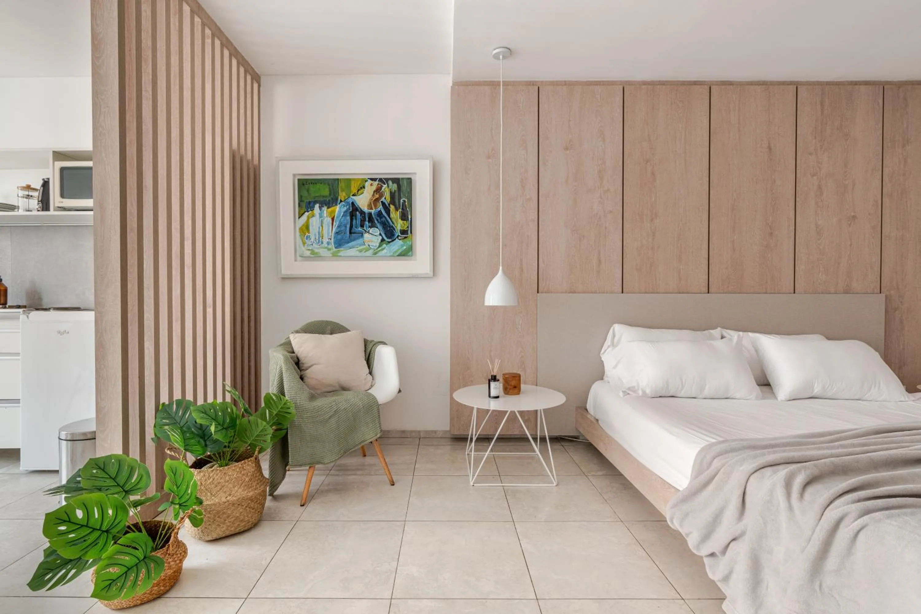 Bedroom, Bed in Departamentos Lugar