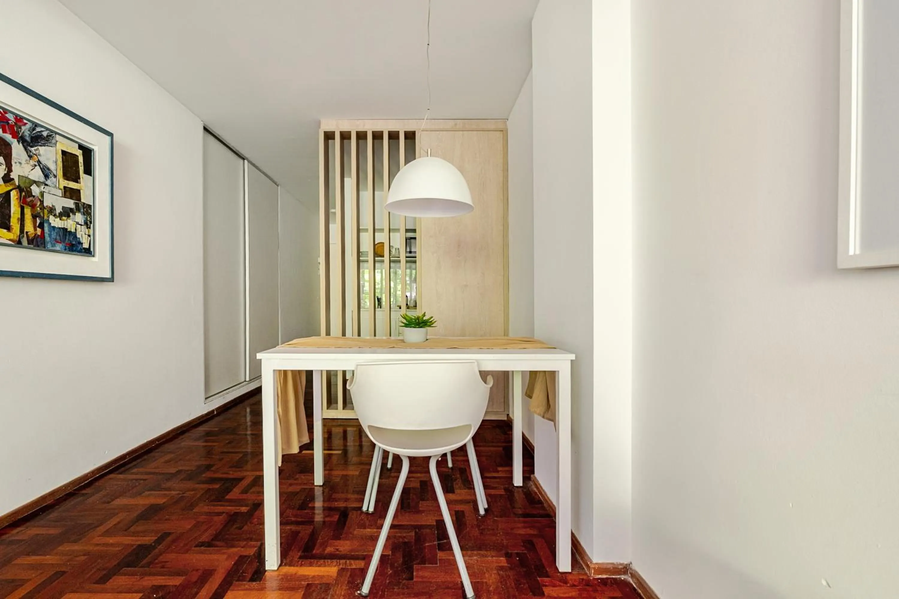 Dining area in Departamentos Lugar