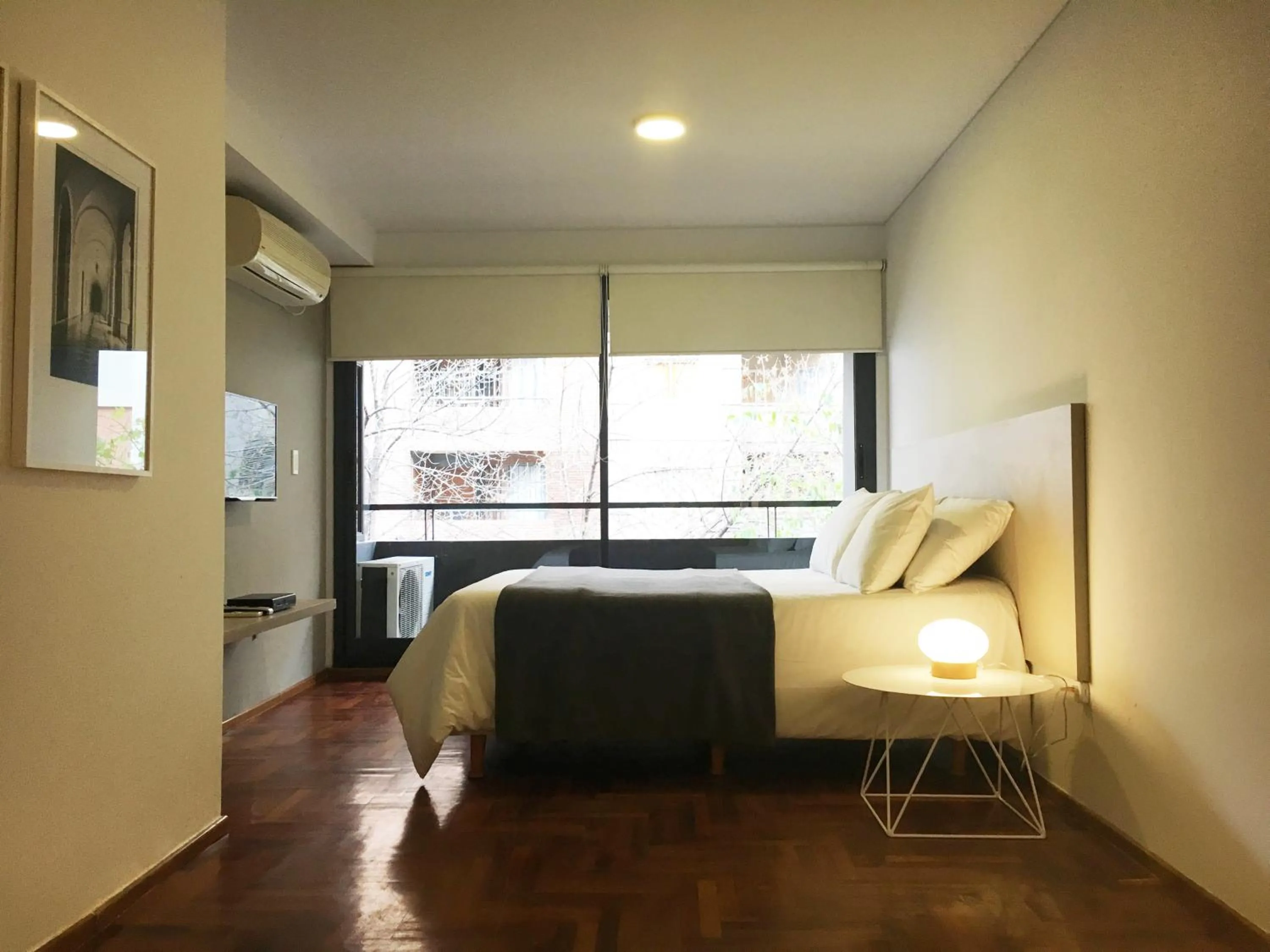 Bedroom, Bed in Departamentos Lugar