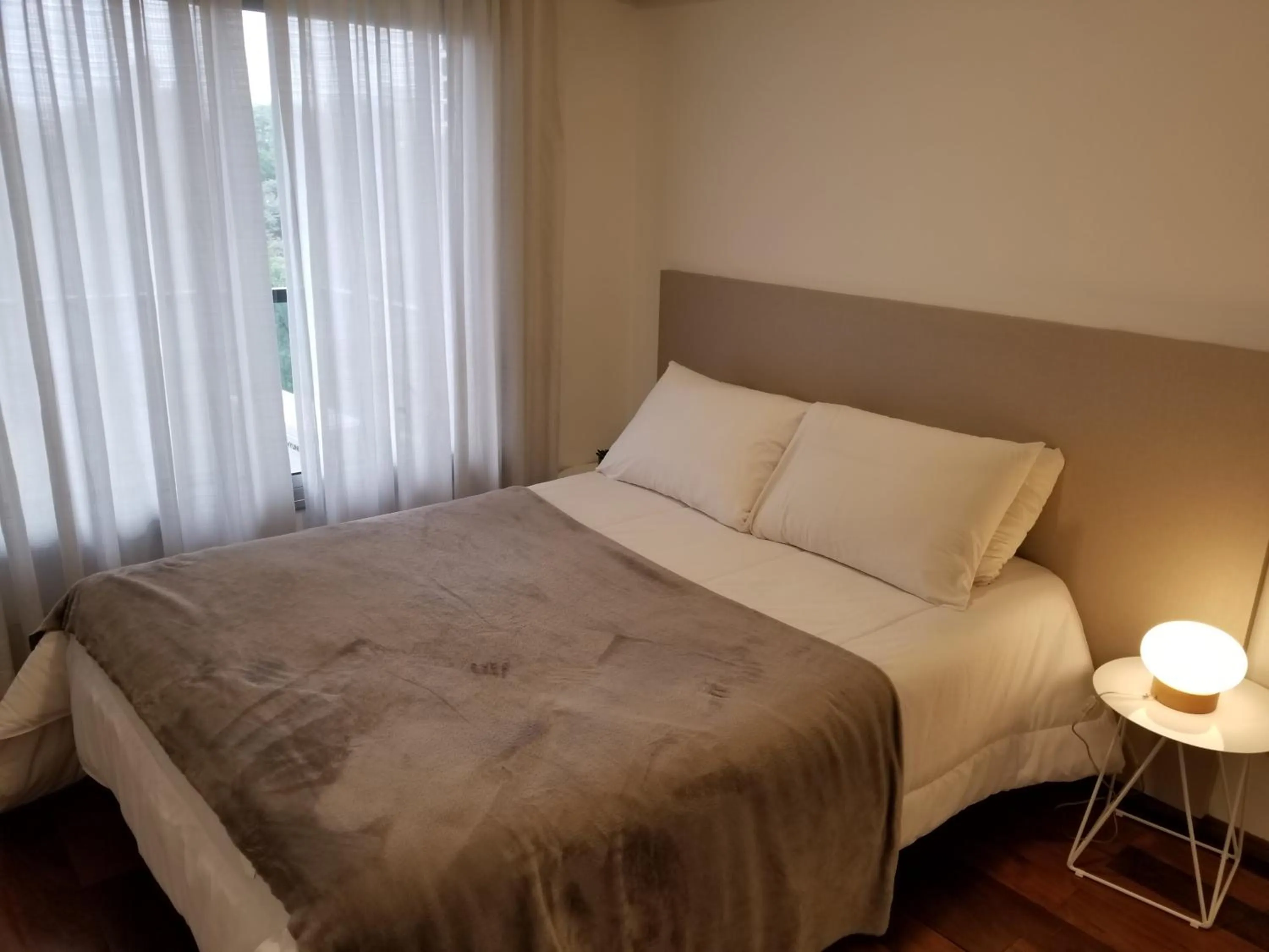 Decorative detail, Bed in Departamentos Lugar