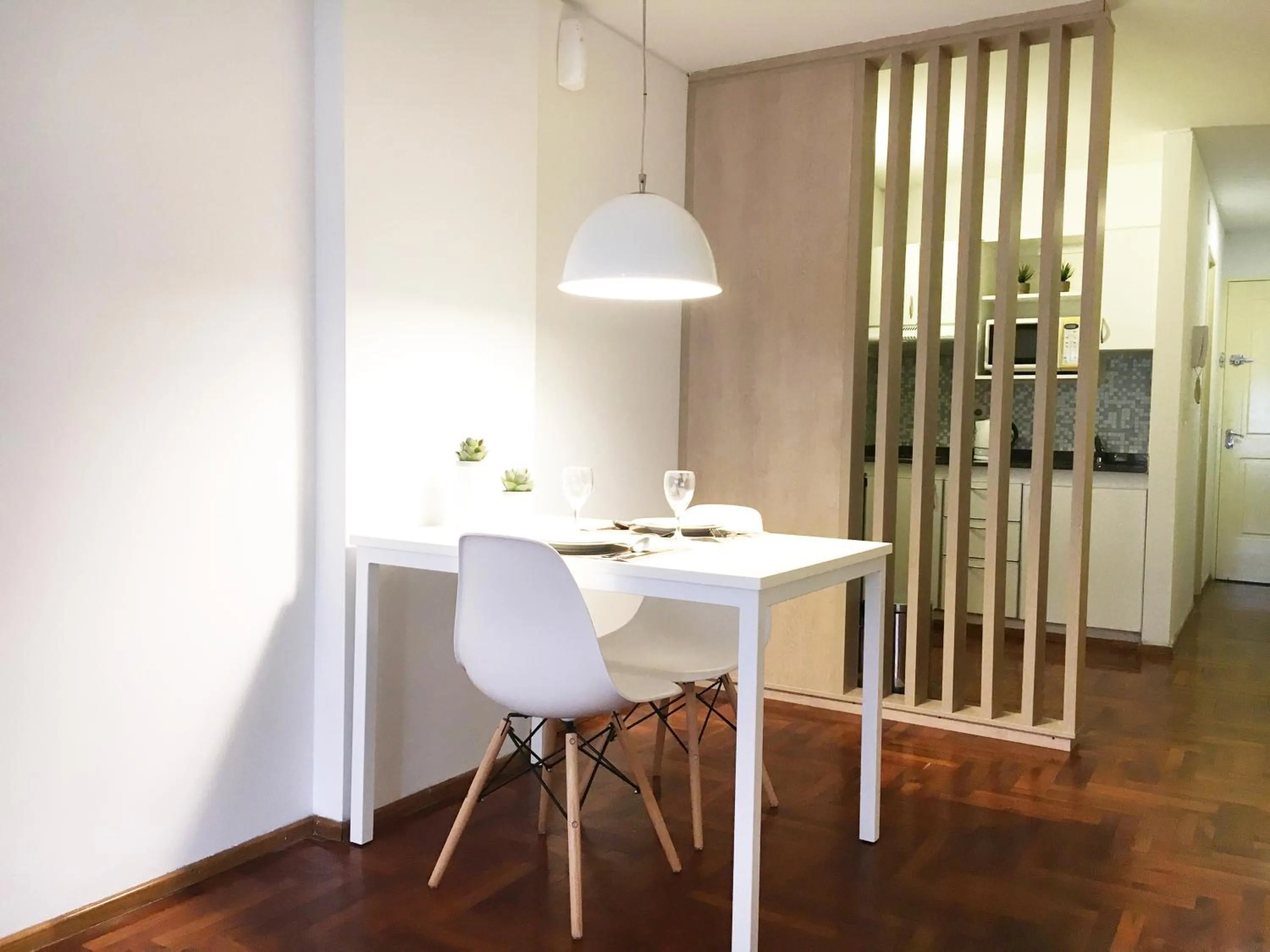 Dining area in Departamentos Lugar