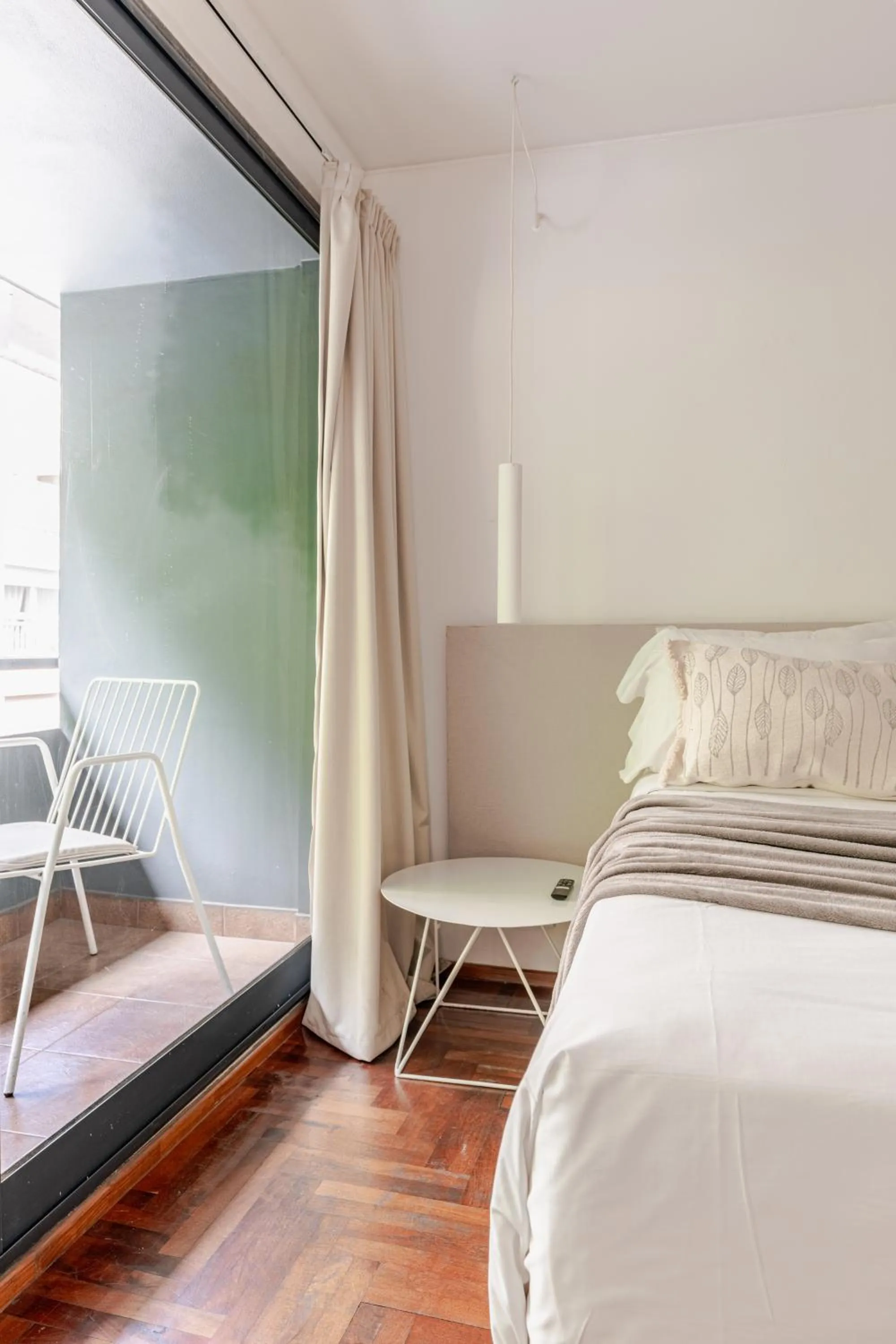 Bedroom, Bed in Departamentos Lugar