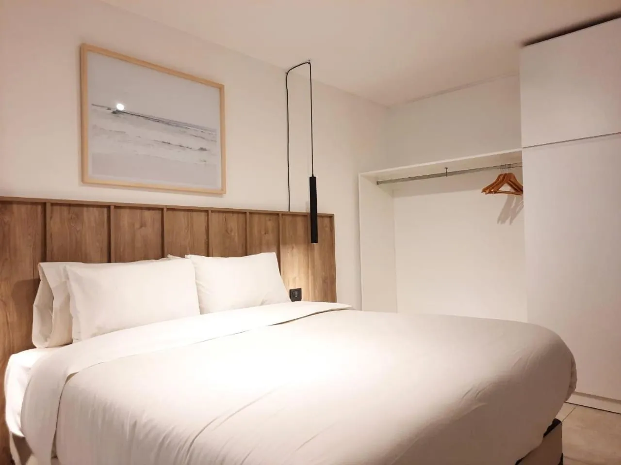 Bed in Departamentos Lugar