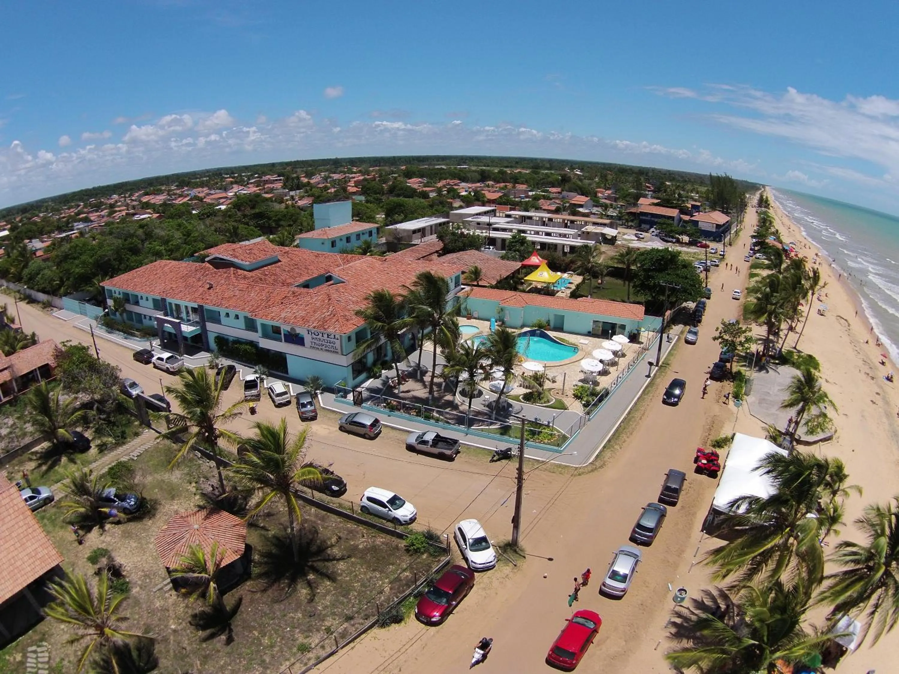 Bird's eye view in Hotel Paraiso Tropical