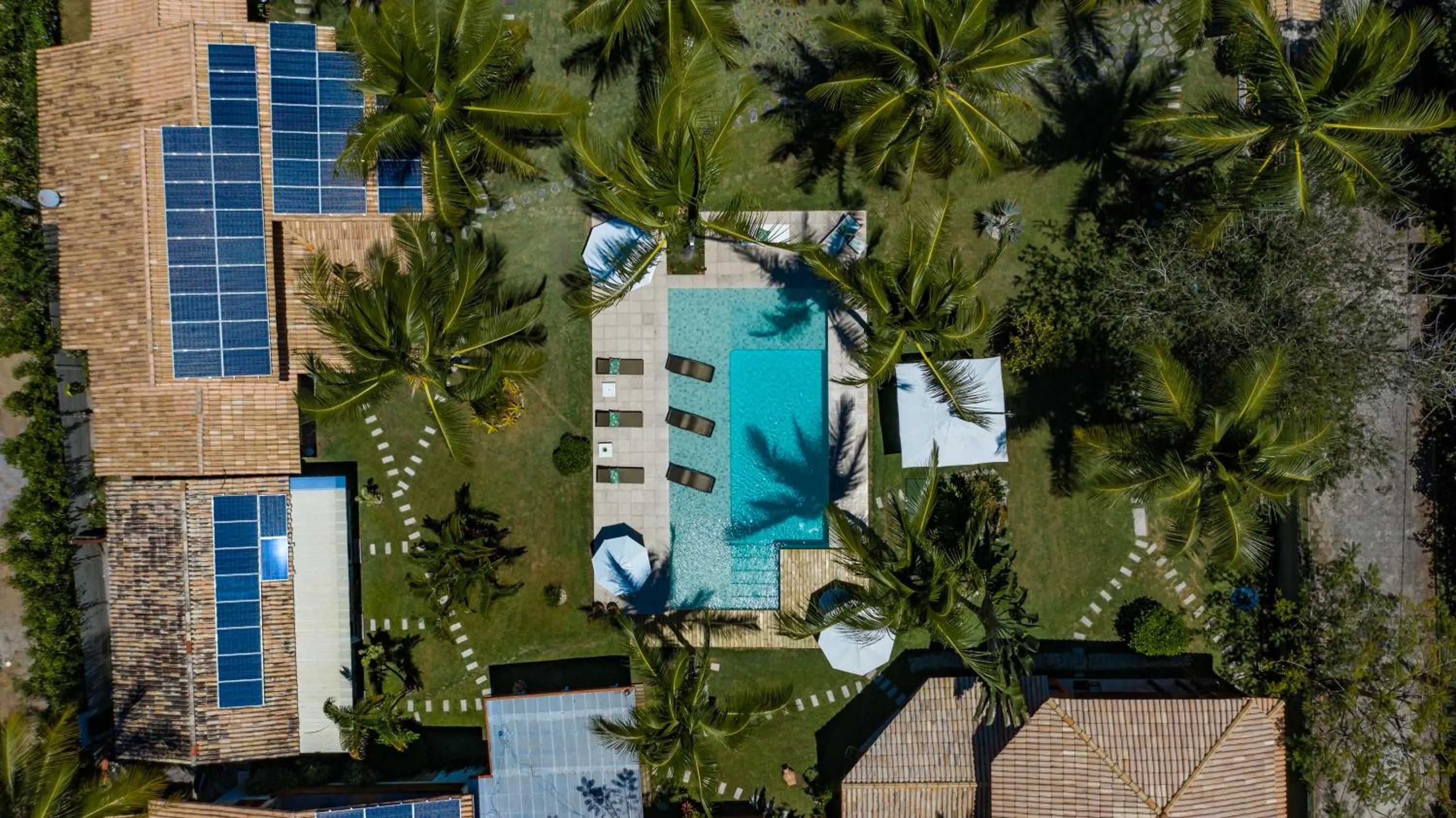 Bird's eye view in Pousada Recanto do Arraial