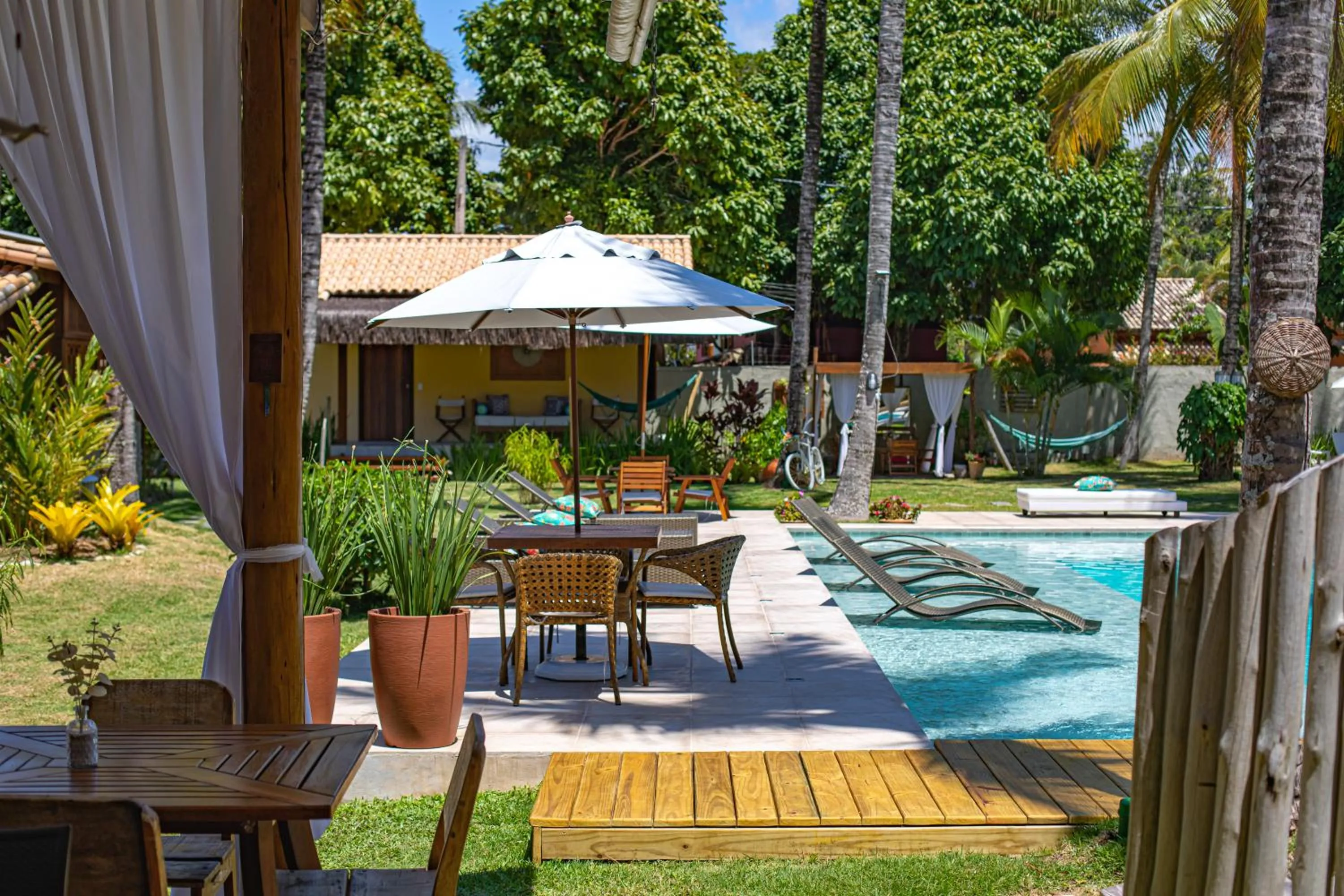 Dining area in Pousada Recanto do Arraial