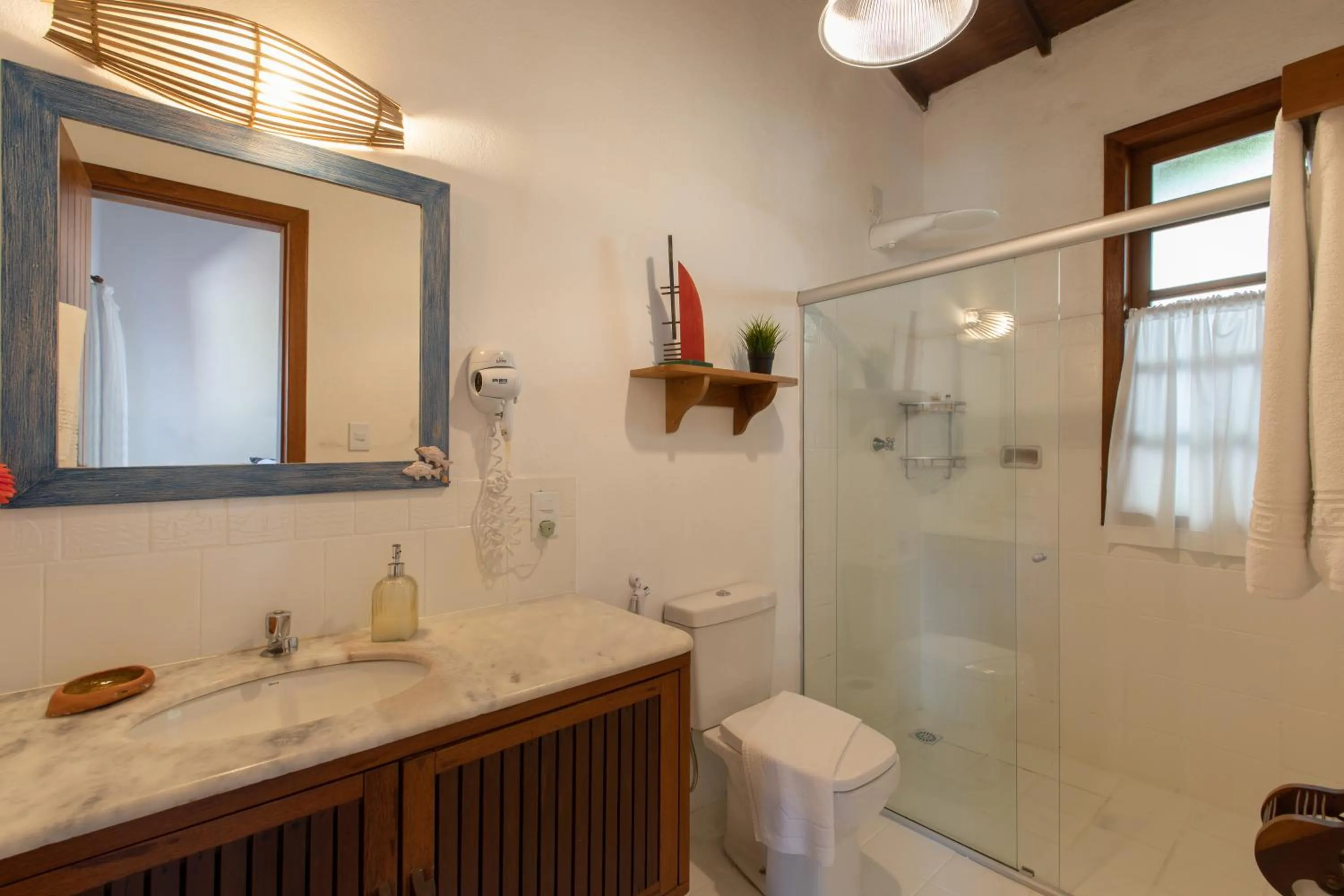 Shower in Pousada Recanto do Arraial