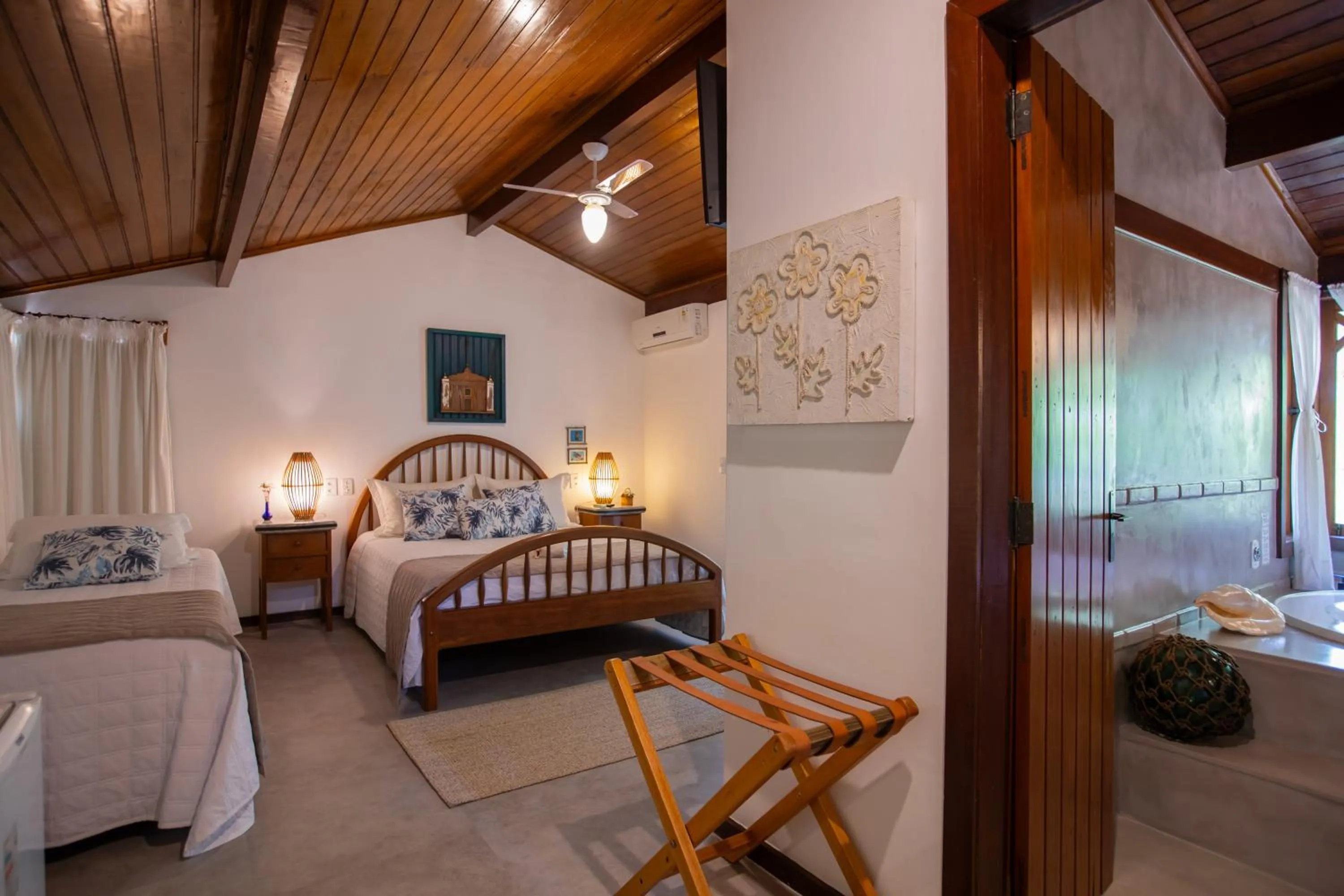 Photo of the whole room, Bed in Pousada Recanto do Arraial