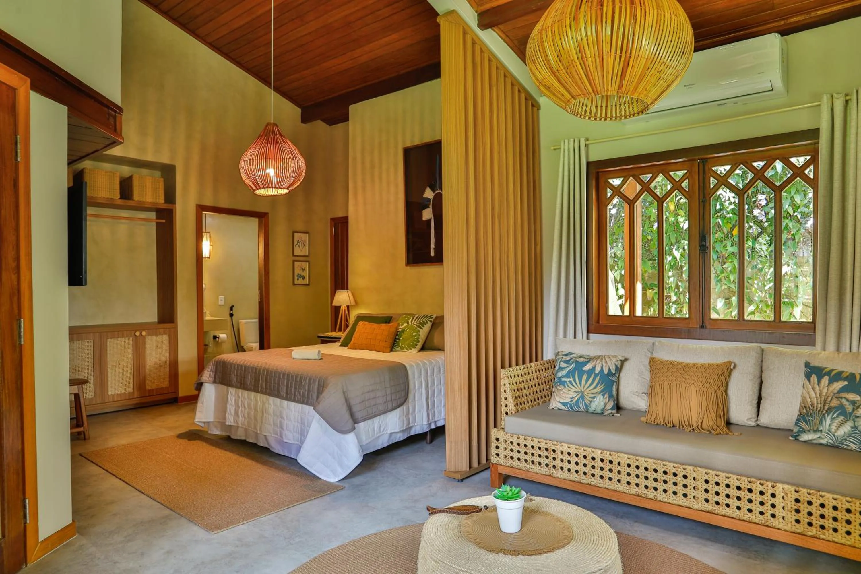 Bed in Pousada Recanto do Arraial