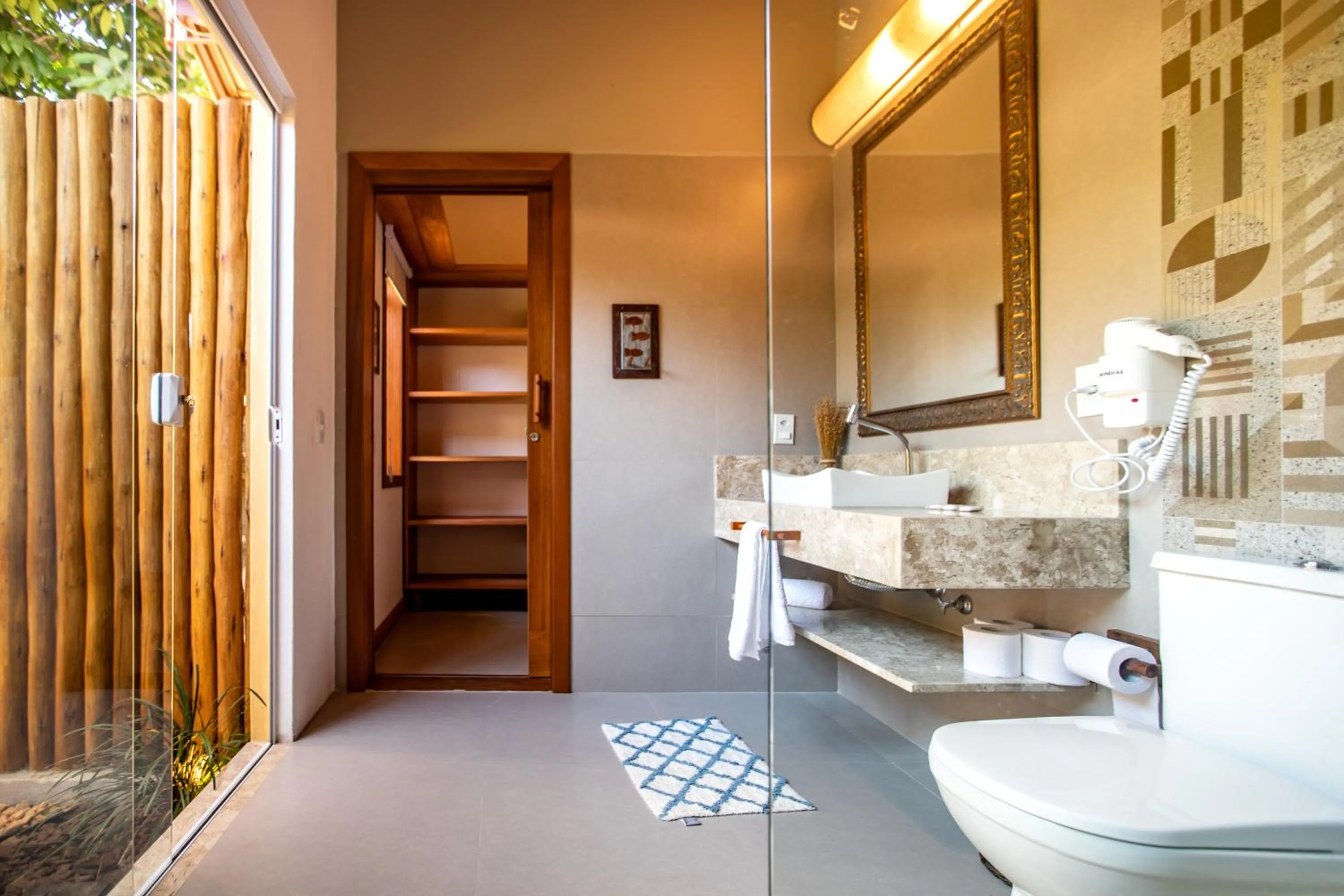 Bathroom in Pousada Recanto do Arraial