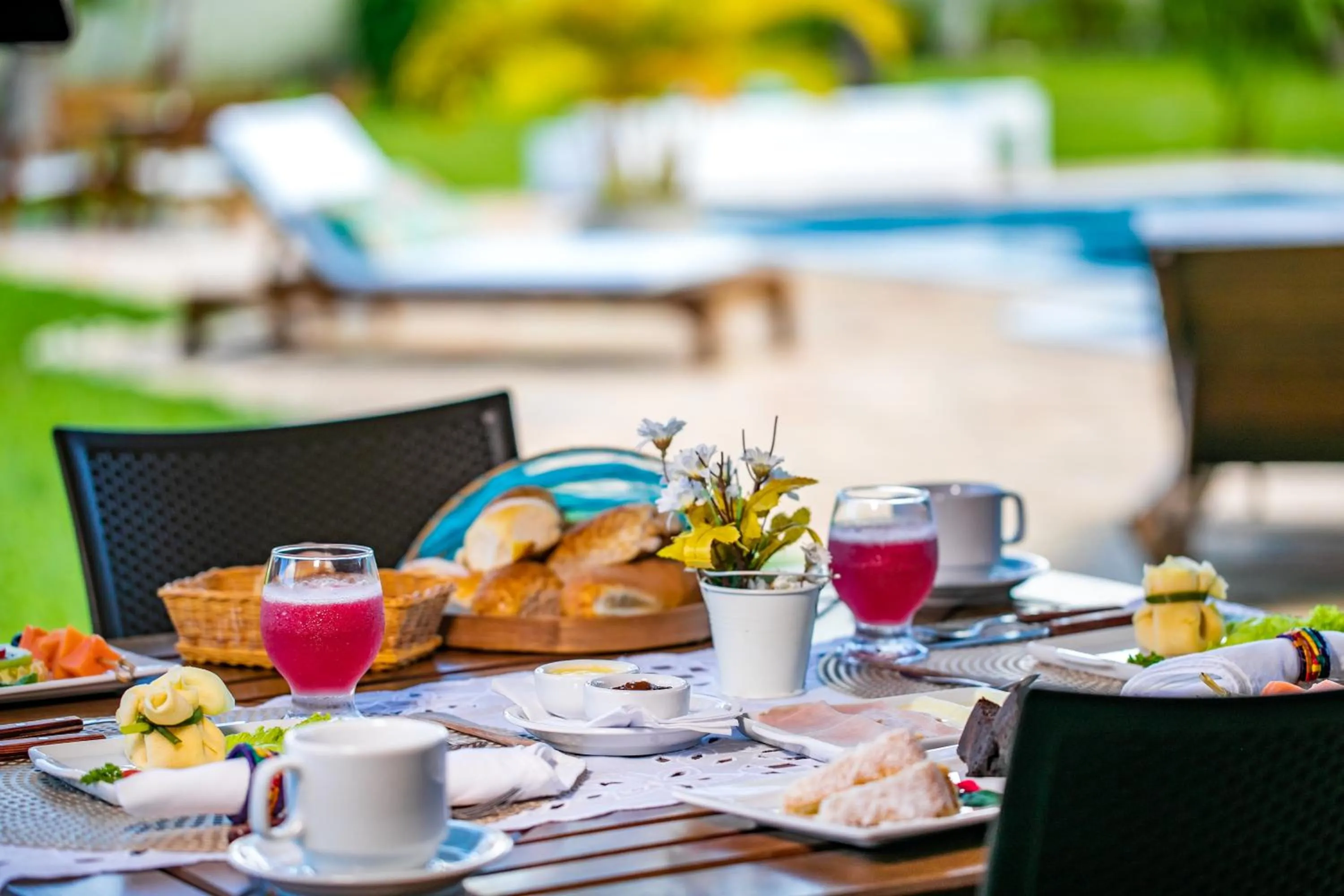 Dining area in Pousada Recanto do Arraial
