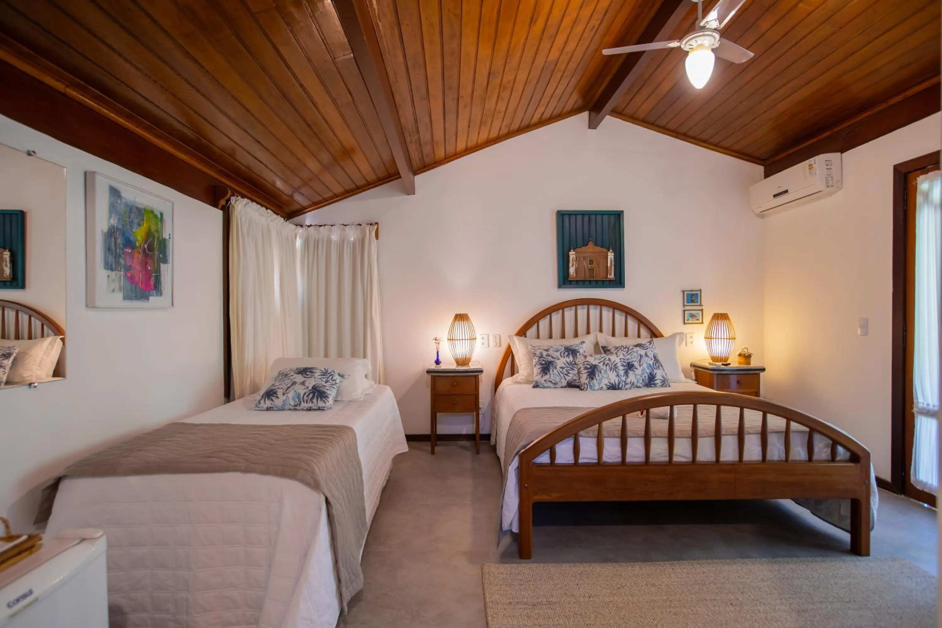 Bedroom, Bed in Pousada Recanto do Arraial