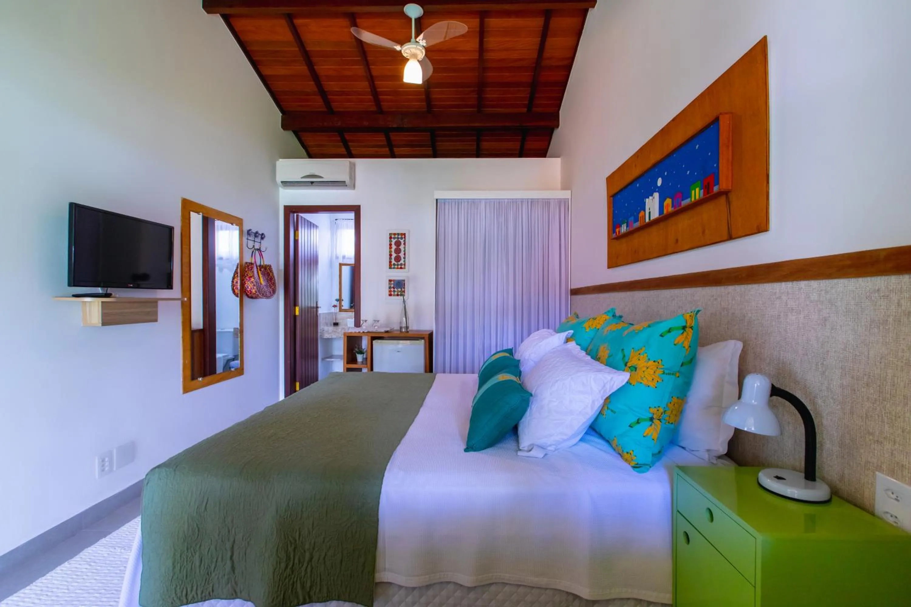 Bed in Pousada Recanto do Arraial
