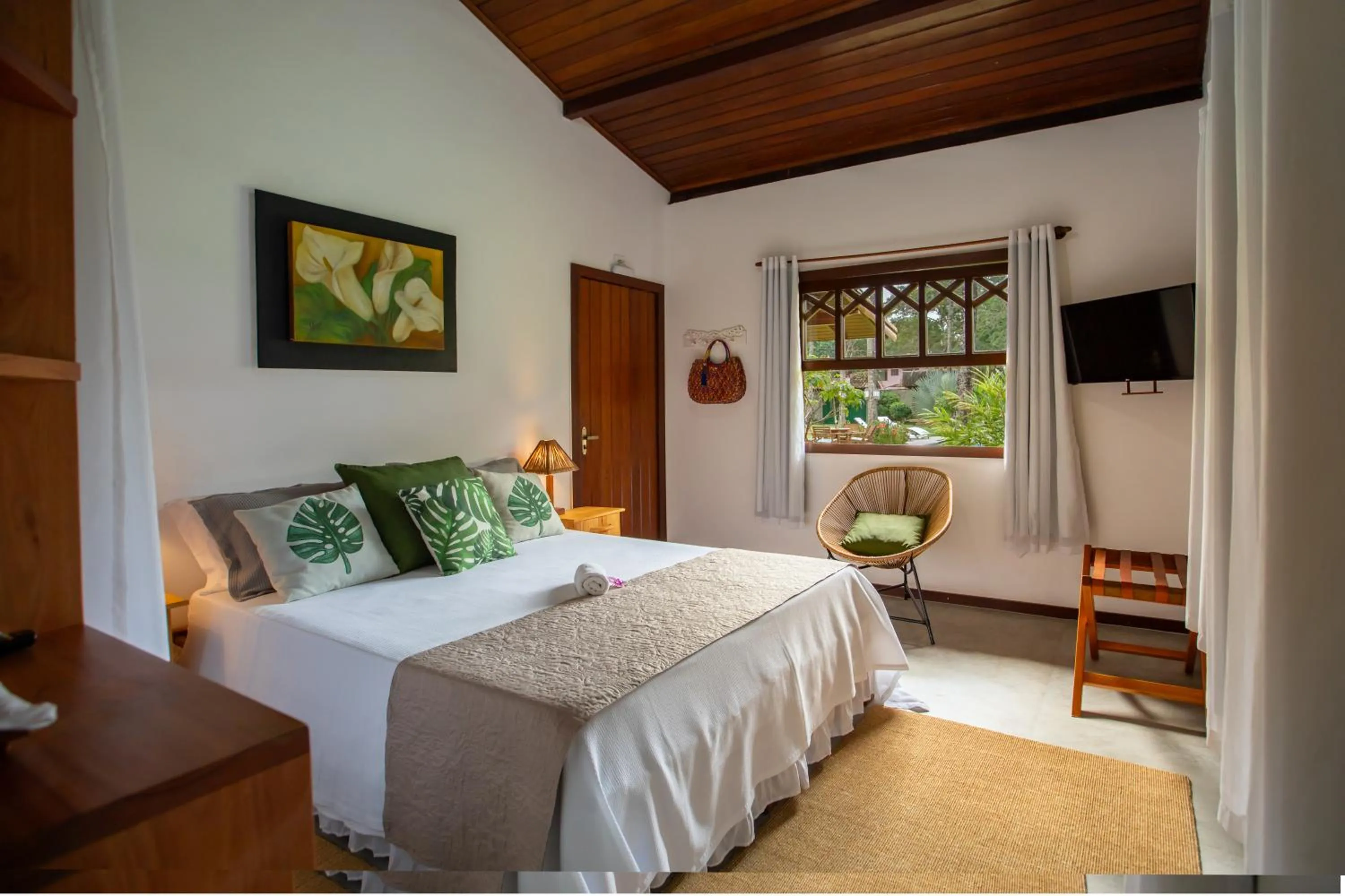 Bed in Pousada Recanto do Arraial