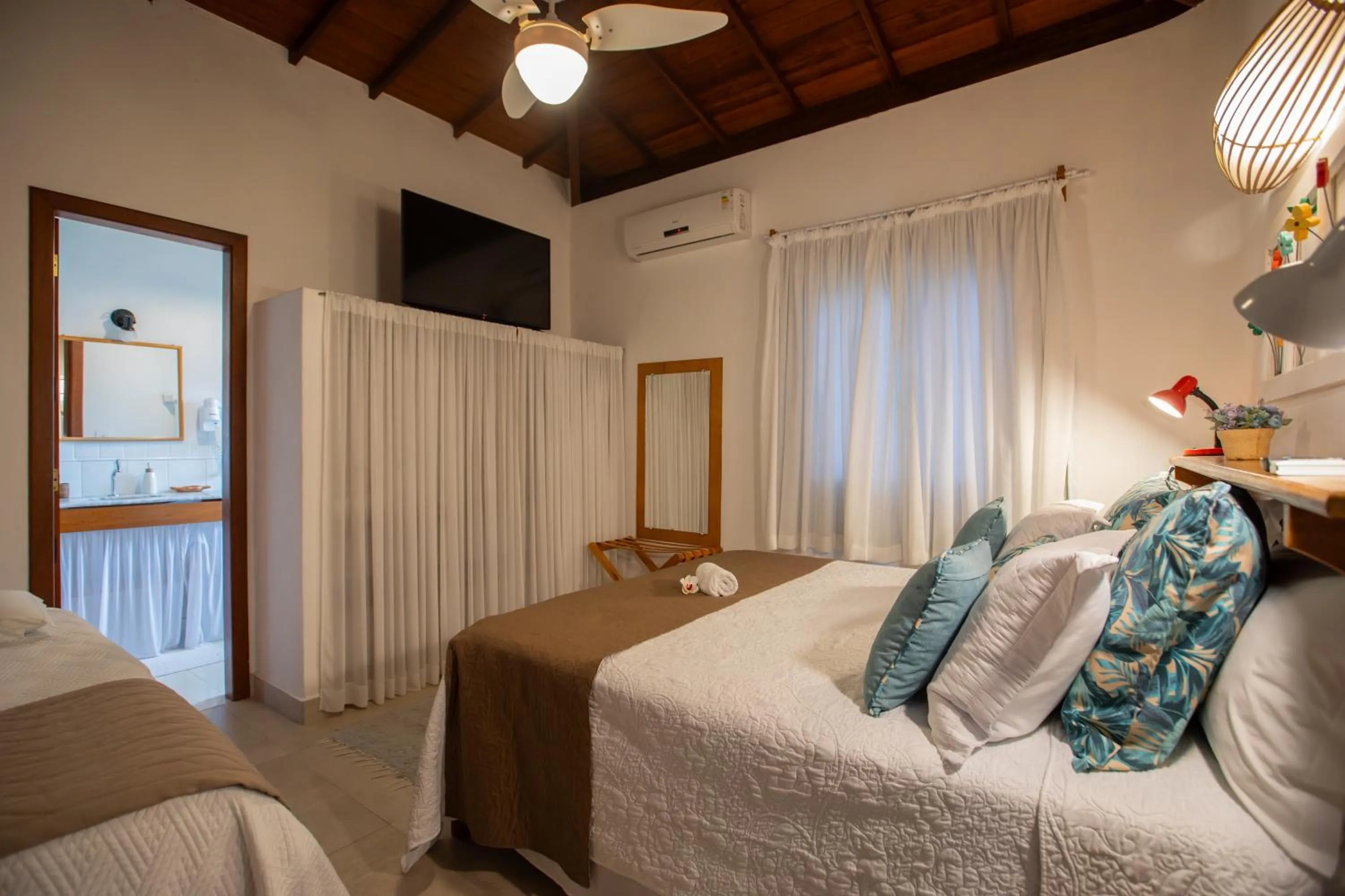 Bed in Pousada Recanto do Arraial