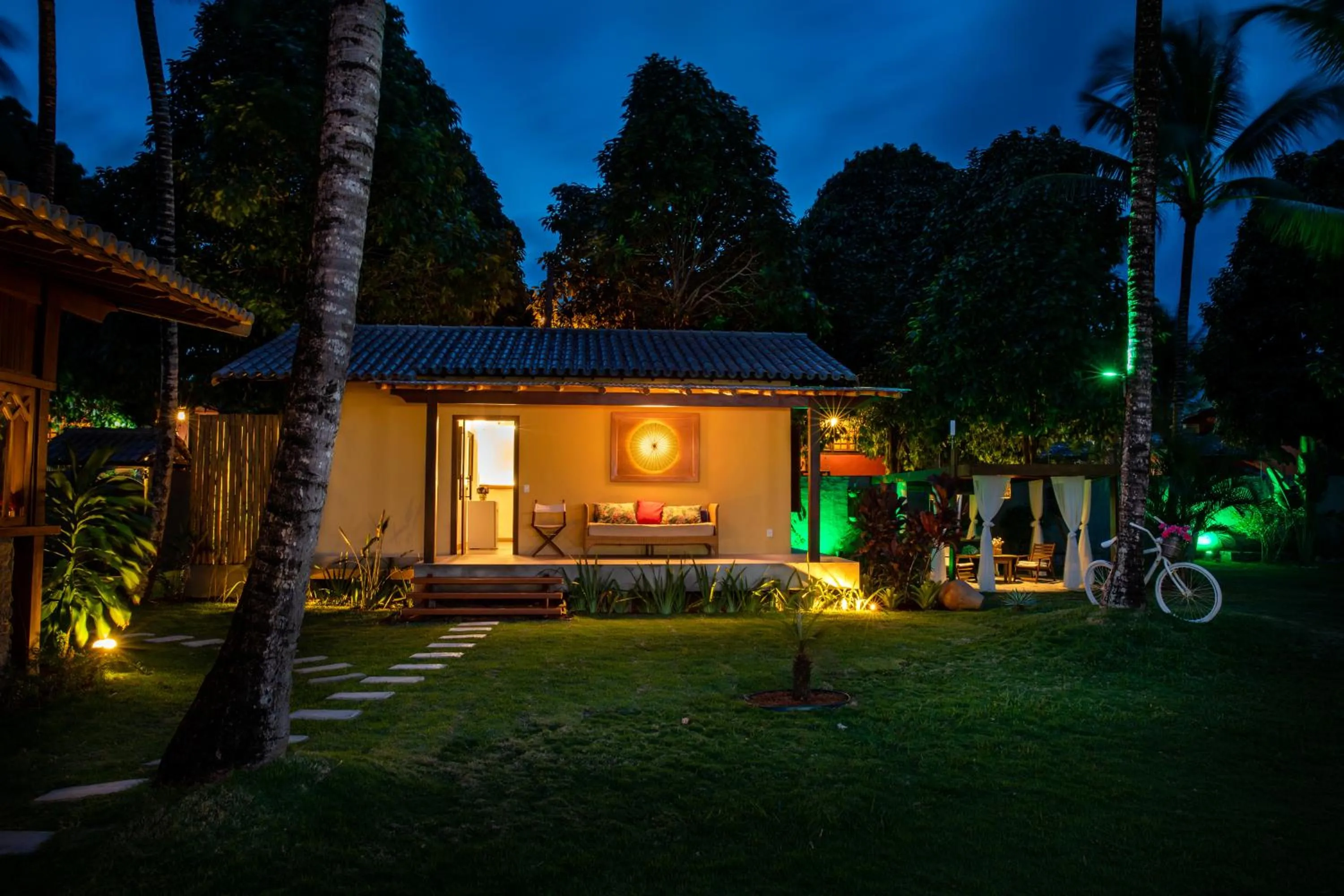 Night in Pousada Recanto do Arraial