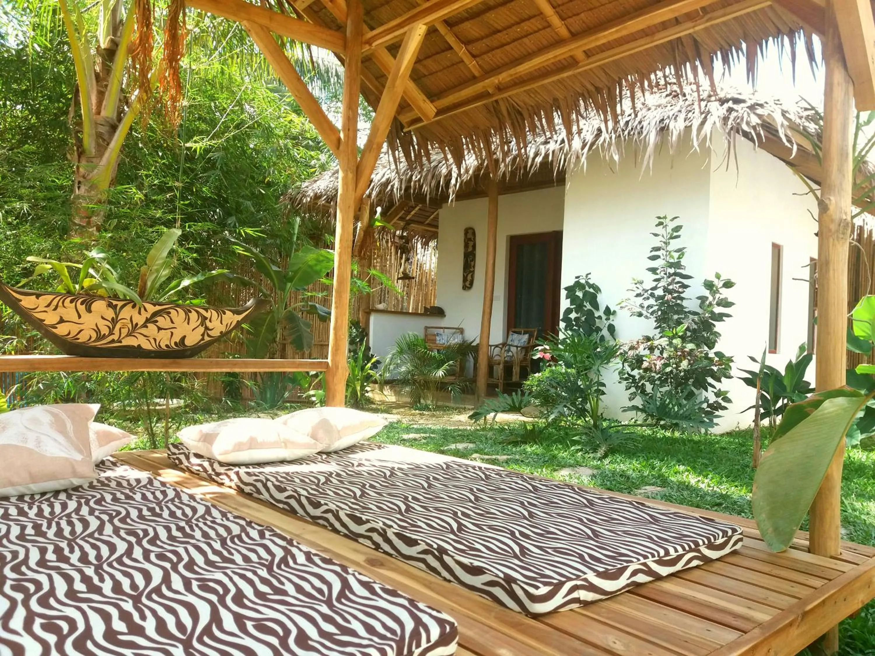 Patio in Valerie Lodge