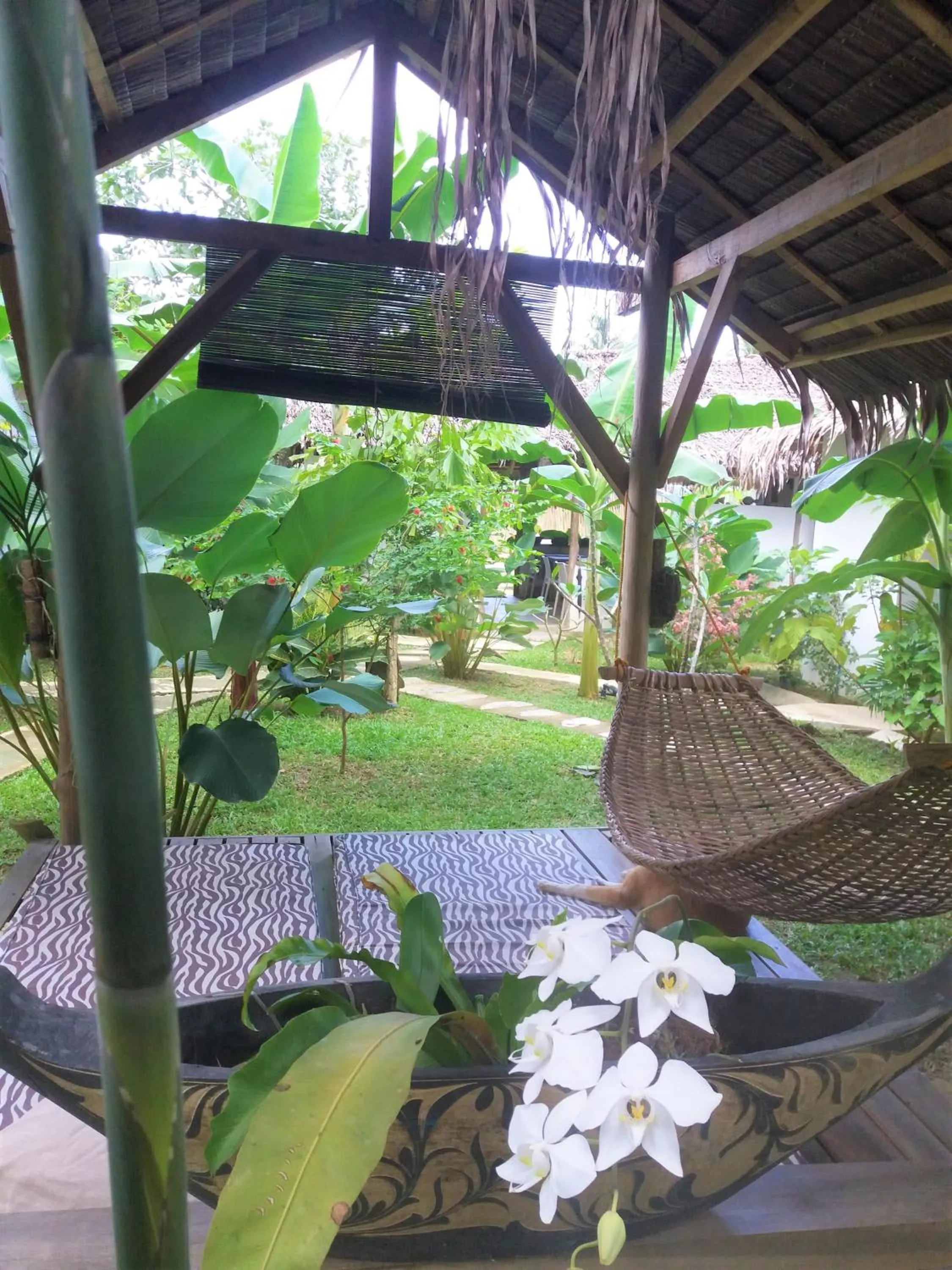 Patio in Valerie Lodge