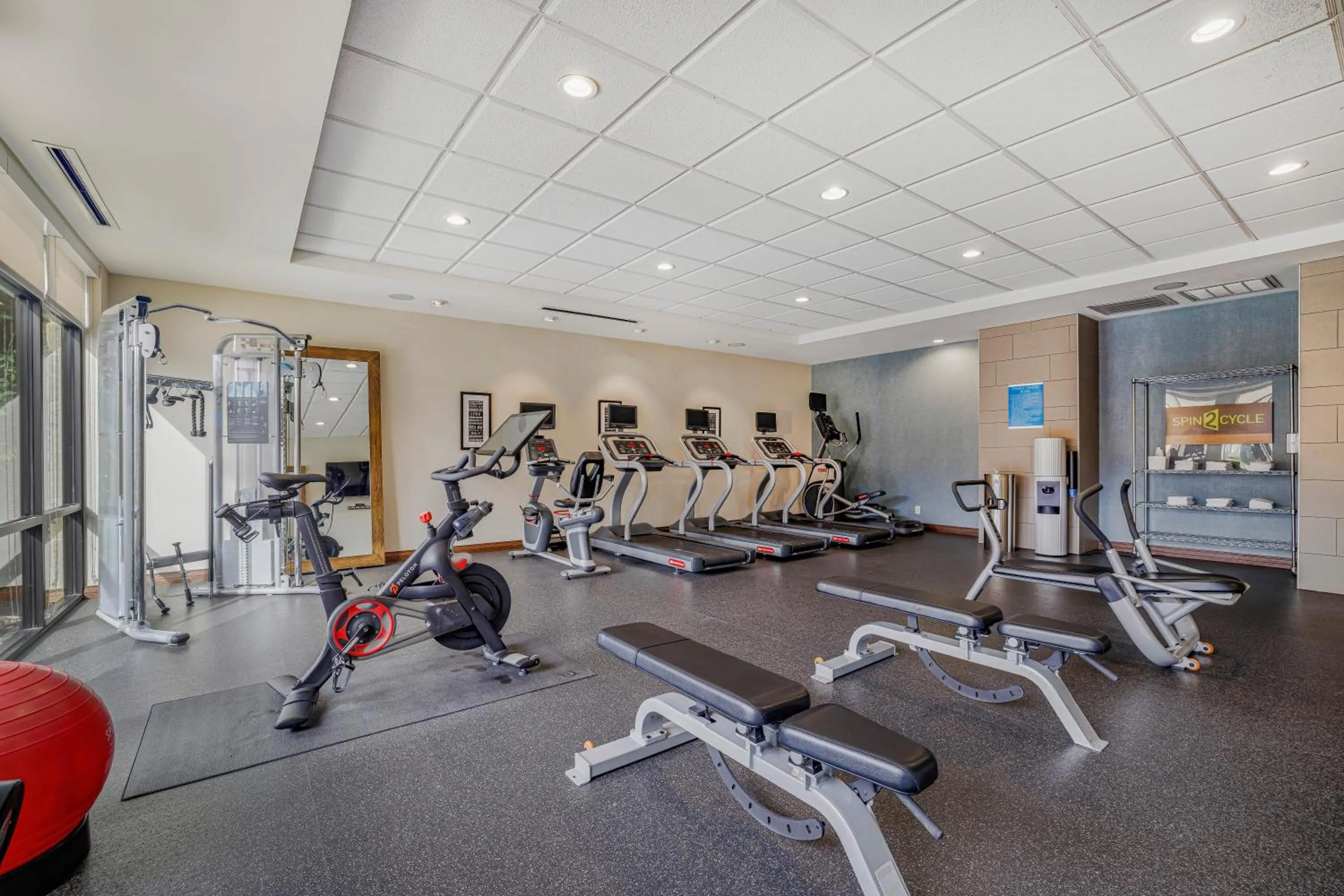 Fitness centre/facilities in Home2 Suites Dallas-Frisco