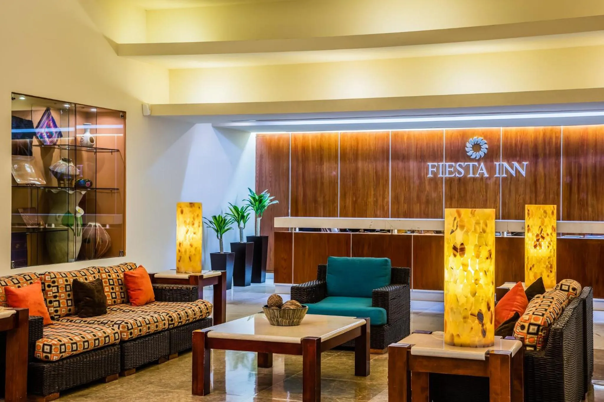 Lobby or reception in Fiesta Inn Tuxtla Gutierrez