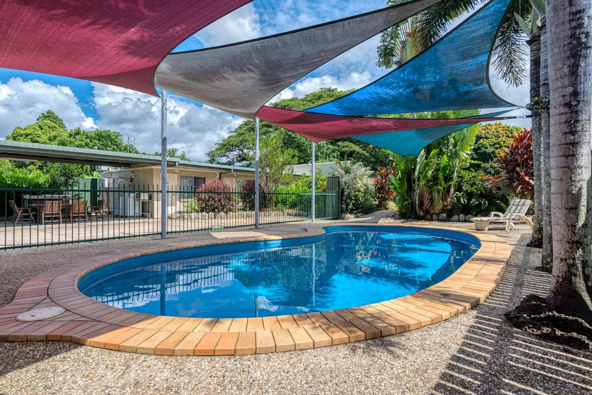 Swimming pool in Demi View Motel